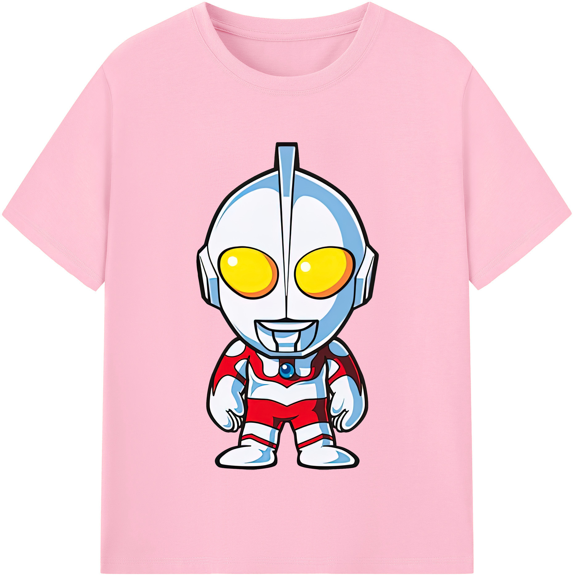 （画像用） ウルトラマン Ultraman 綿100％半袖Tシャツ（フロントプリント）