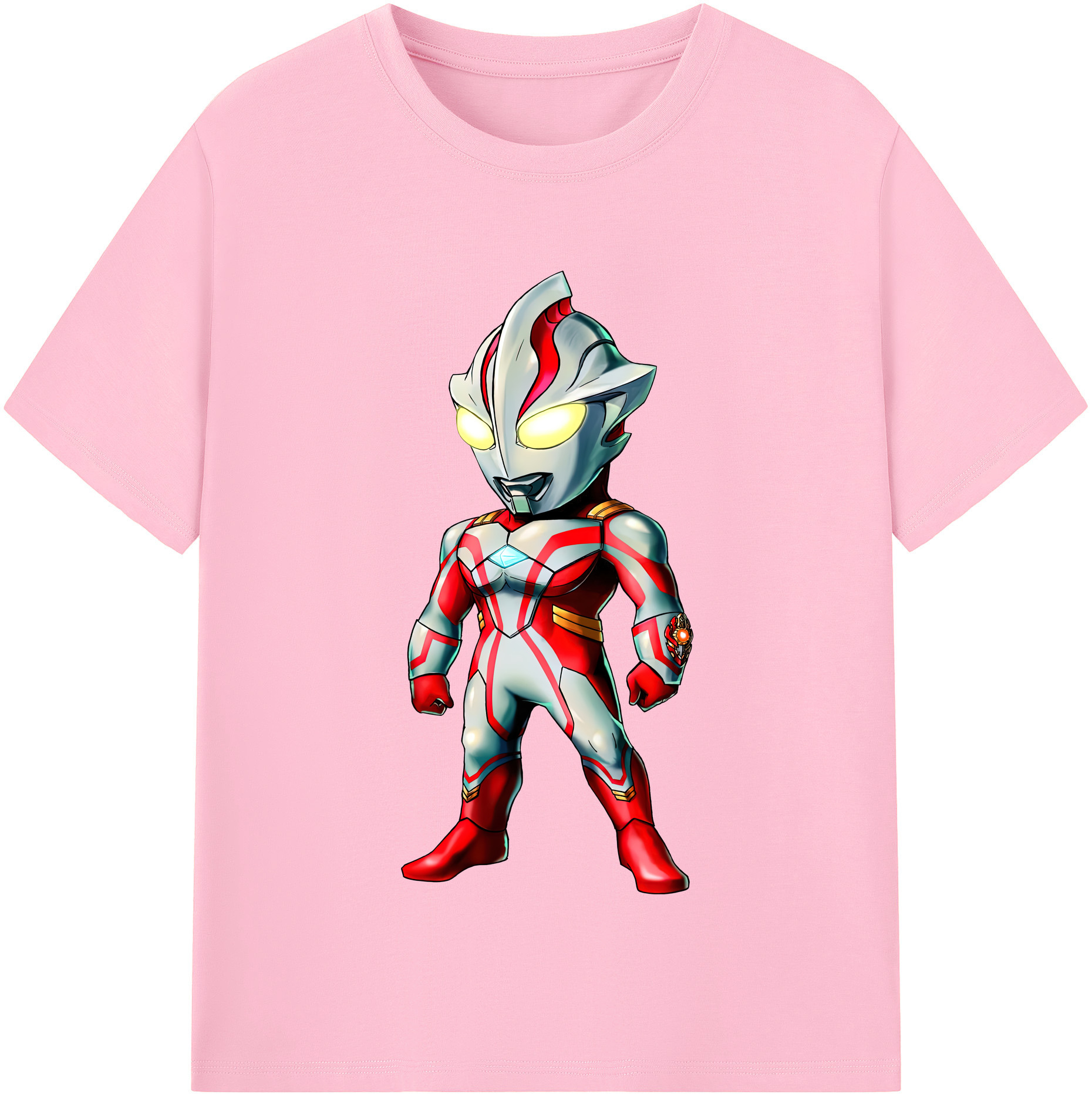 （画像用） ウルトラマン Ultraman 綿100％半袖Tシャツ（フロントプリント）