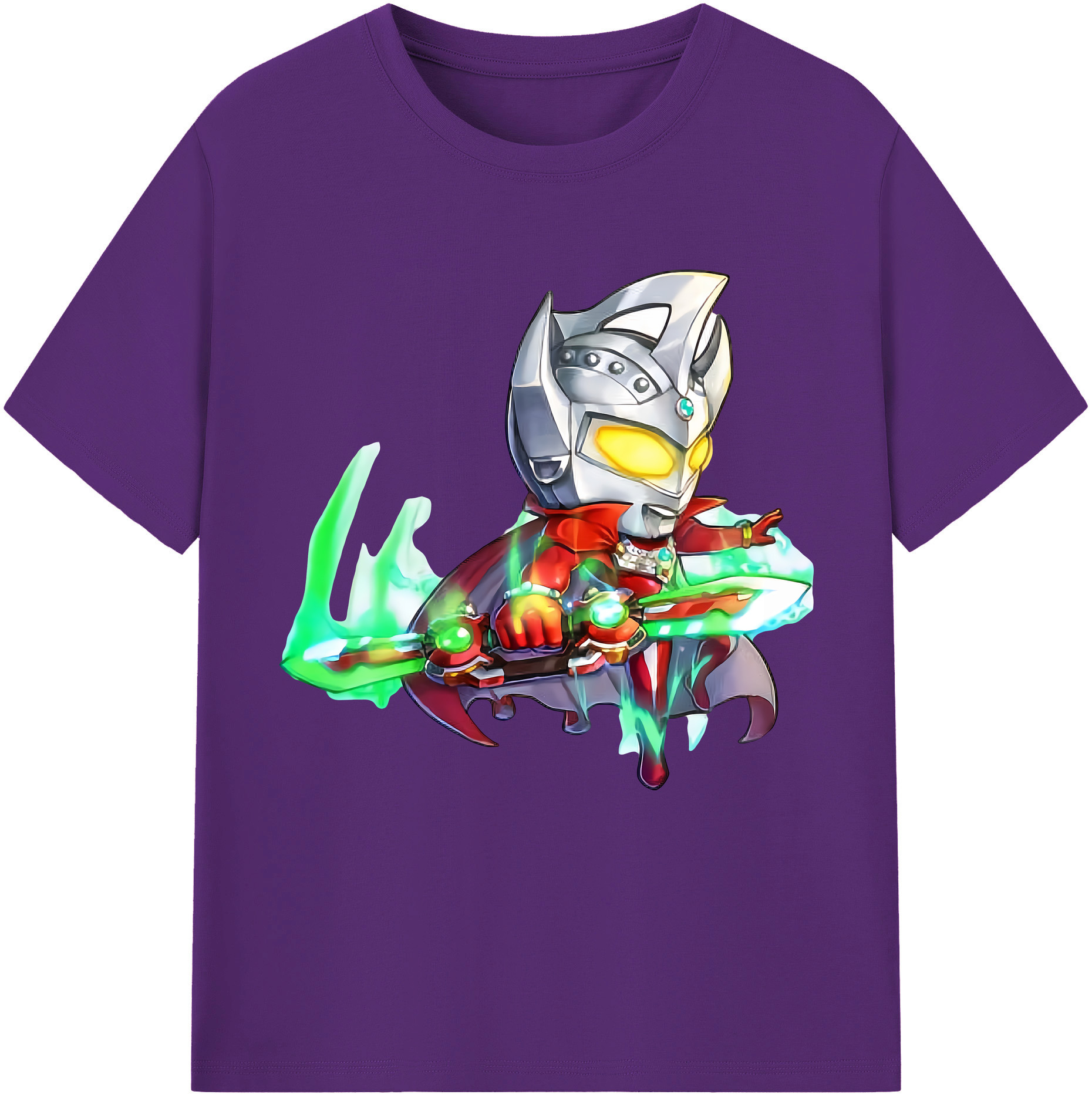 （画像用） ウルトラマン Ultraman 綿100％半袖Tシャツ（フロントプリント）