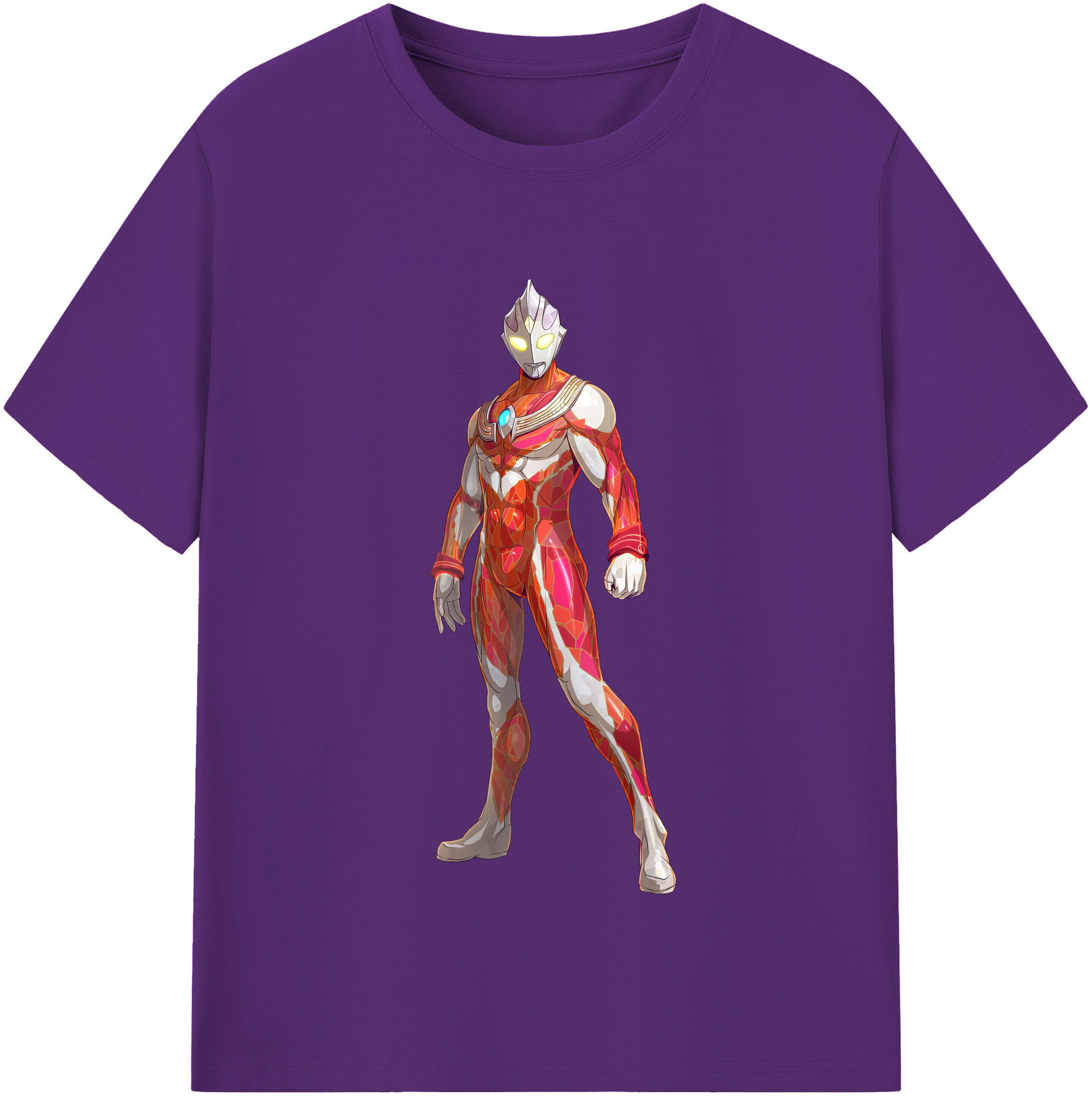 （画像用） ウルトラマン Ultraman 綿100％半袖Tシャツ（フロントプリント）
