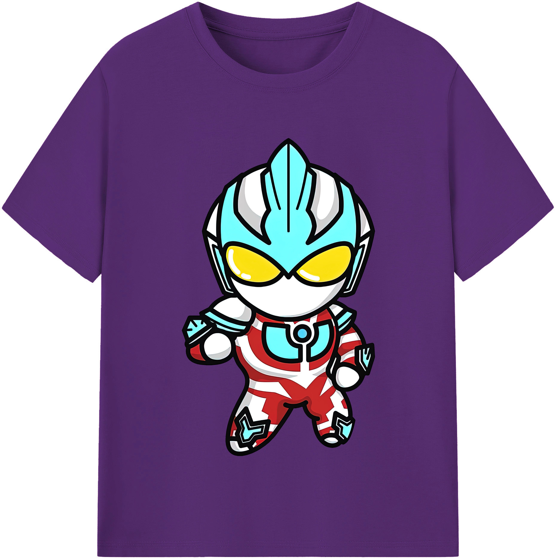 （画像用） ウルトラマン Ultraman 綿100％半袖Tシャツ（フロントプリント）