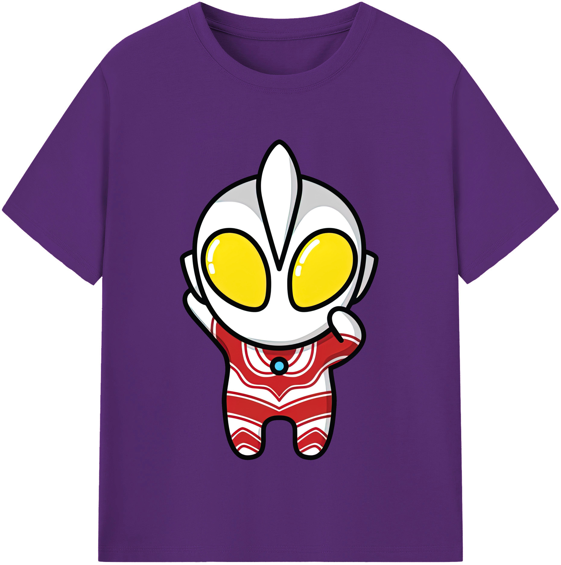 （画像用） ウルトラマン Ultraman 綿100％半袖Tシャツ（フロントプリント）