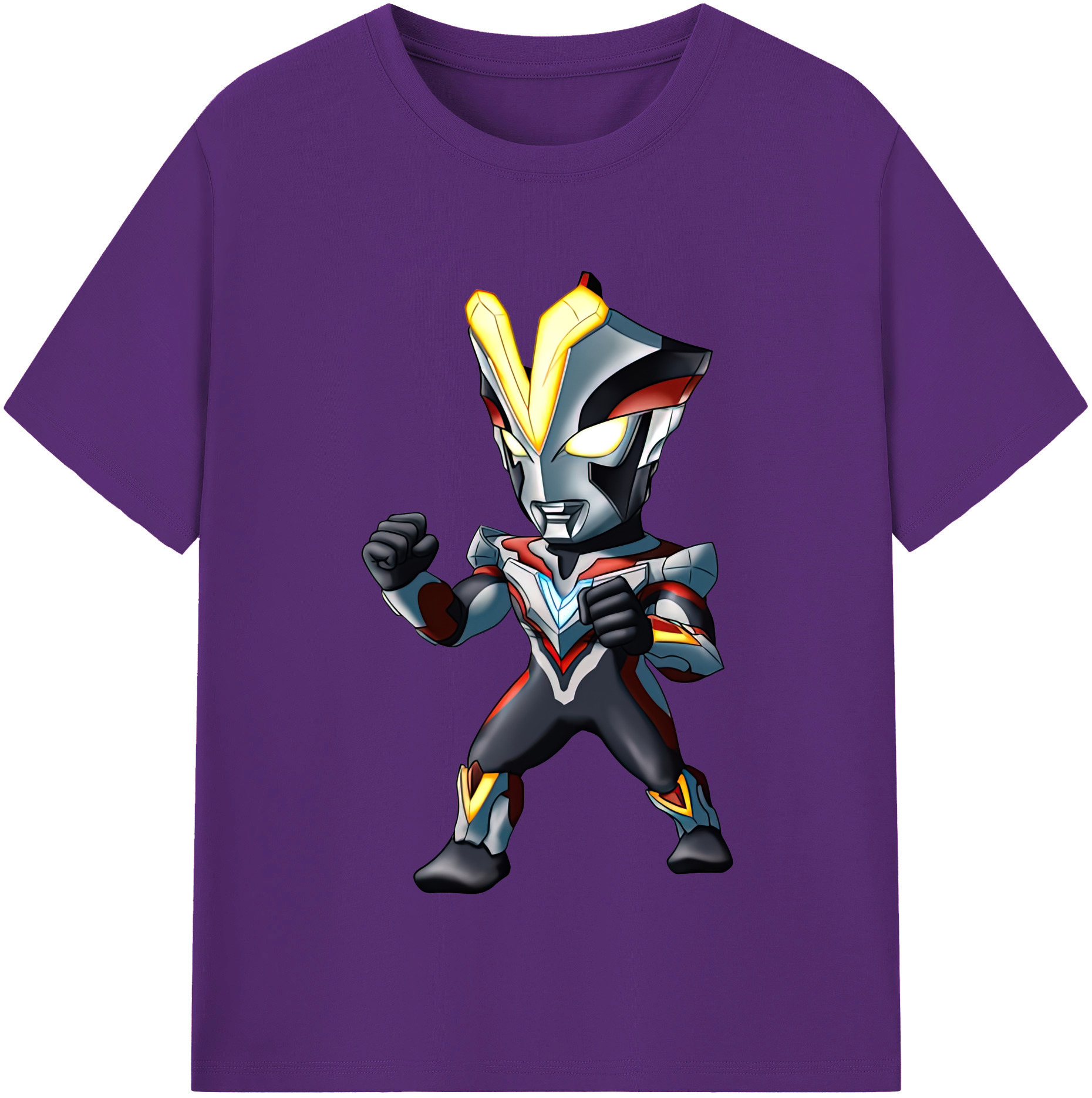 （画像用） ウルトラマン Ultraman 綿100％半袖Tシャツ（フロントプリント）