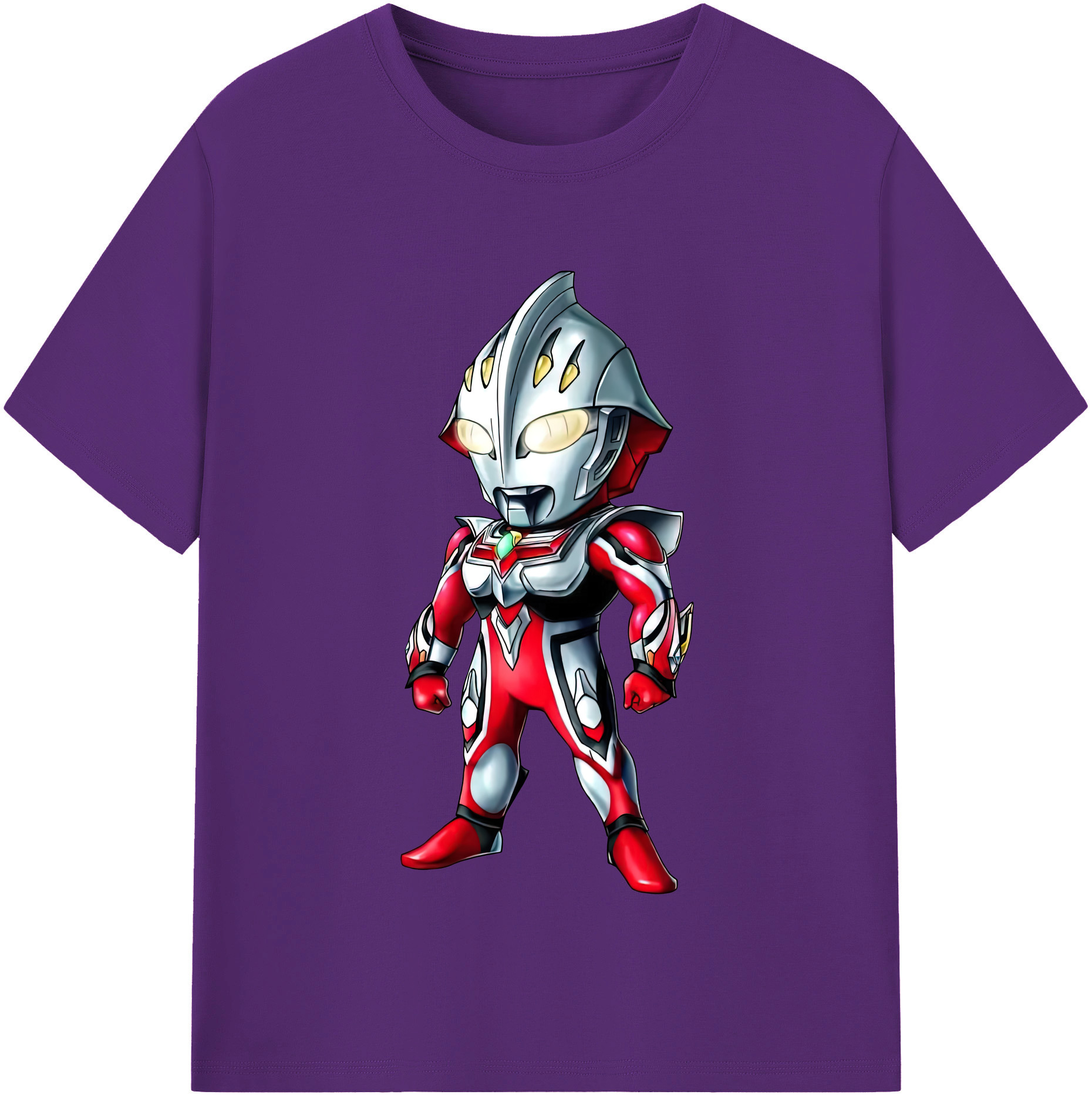 （画像用） ウルトラマン Ultraman 綿100％半袖Tシャツ（フロントプリント）