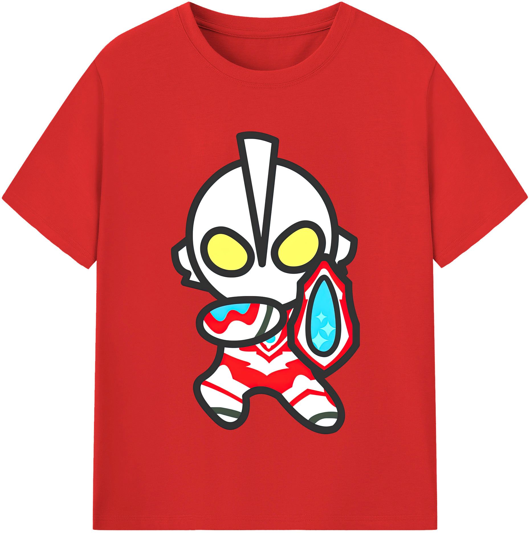 （画像用） ウルトラマン Ultraman 綿100％半袖Tシャツ（フロントプリント）