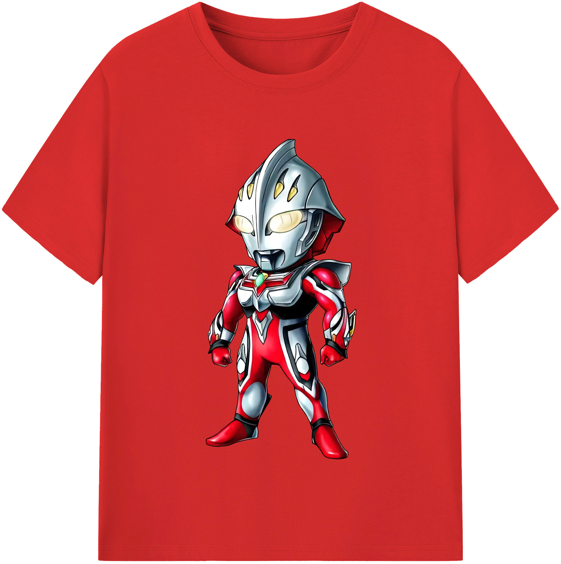 （画像用） ウルトラマン Ultraman 綿100％半袖Tシャツ（フロントプリント）