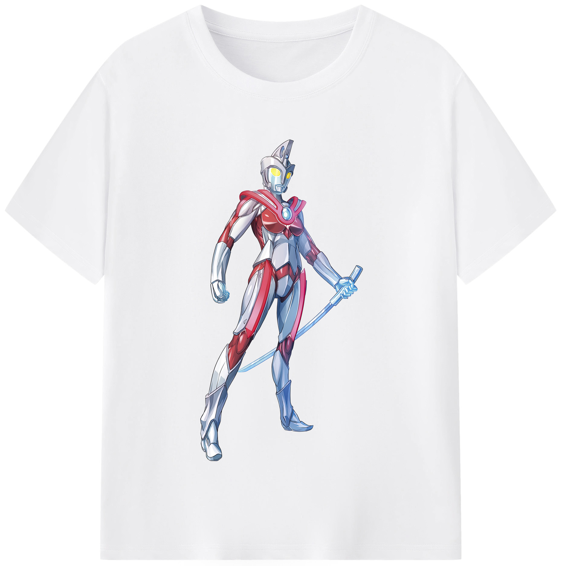 （画像用） ウルトラマン Ultraman 綿100％半袖Tシャツ（フロントプリント）