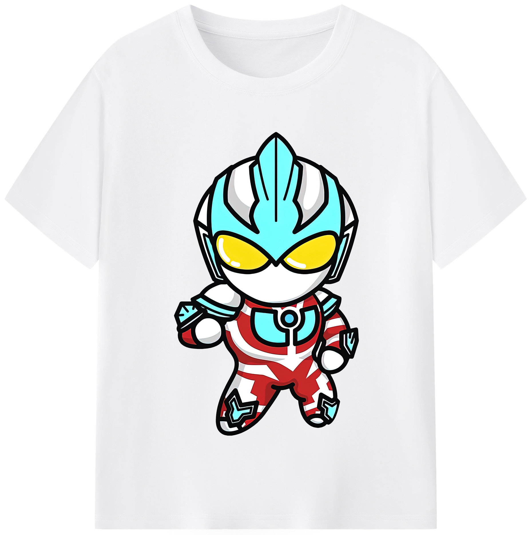 （画像用） ウルトラマン Ultraman 綿100％半袖Tシャツ（フロントプリント）