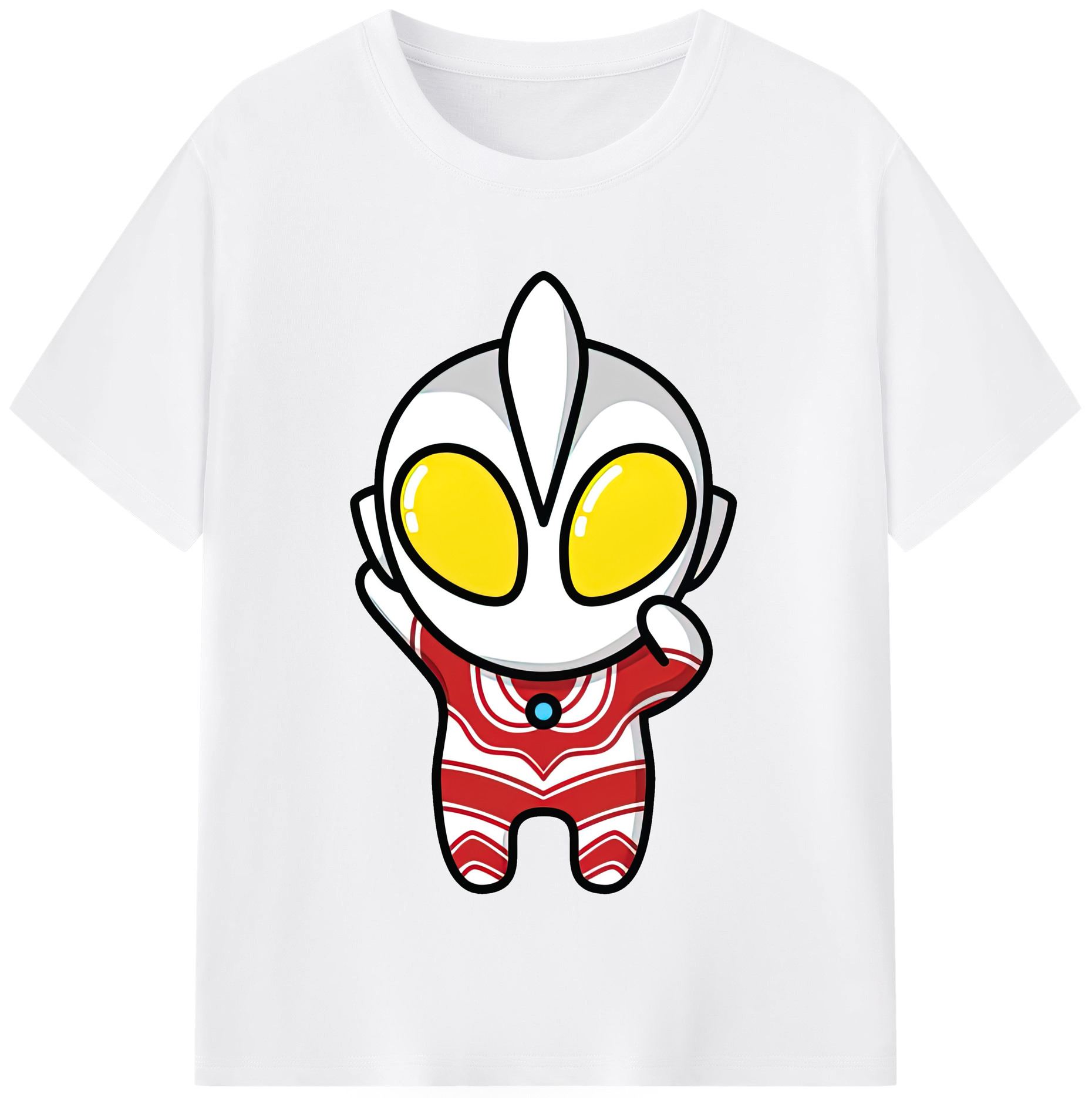 （画像用） ウルトラマン Ultraman 綿100％半袖Tシャツ（フロントプリント）