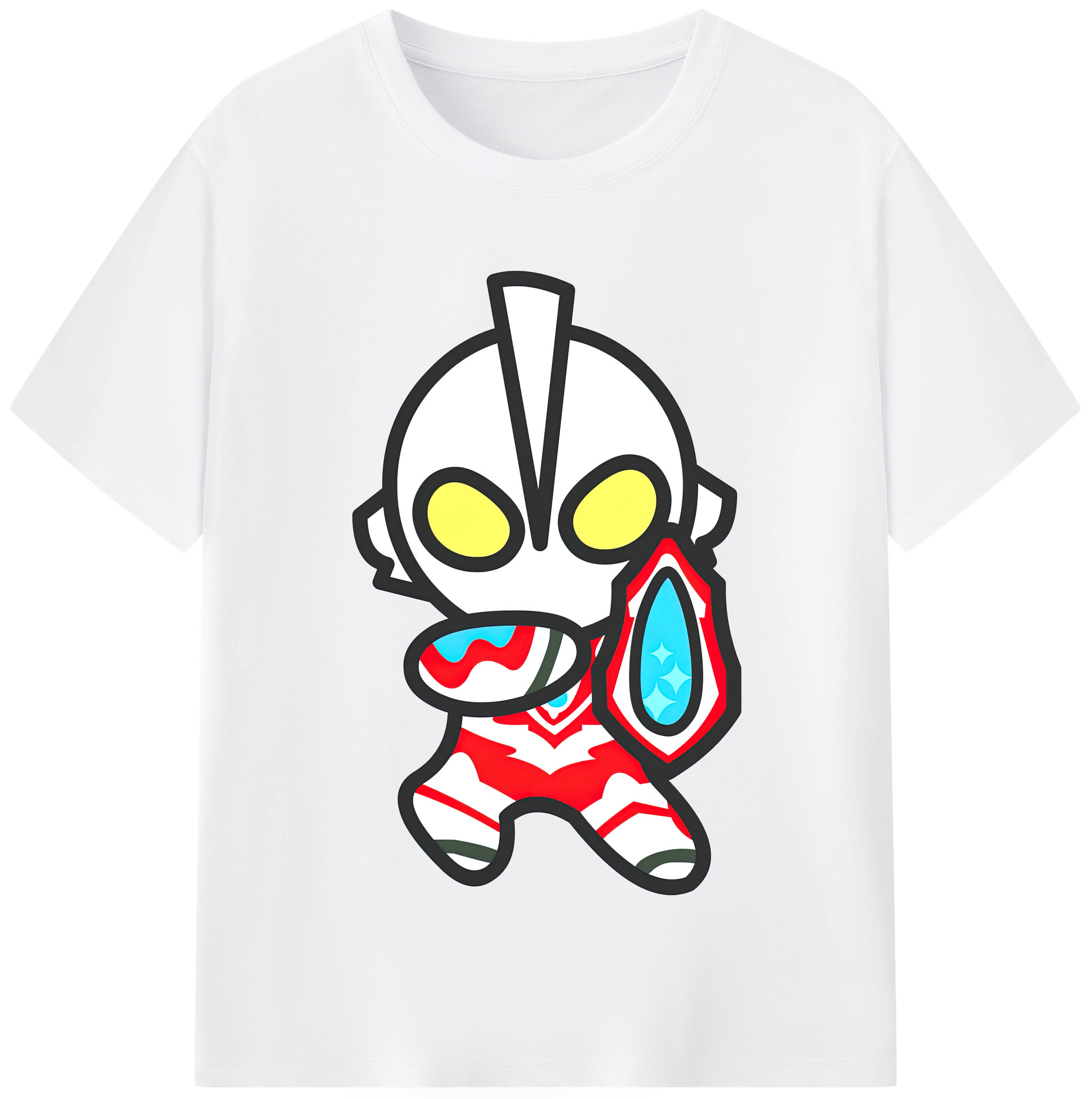 （画像用） ウルトラマン Ultraman 綿100％半袖Tシャツ（フロントプリント）