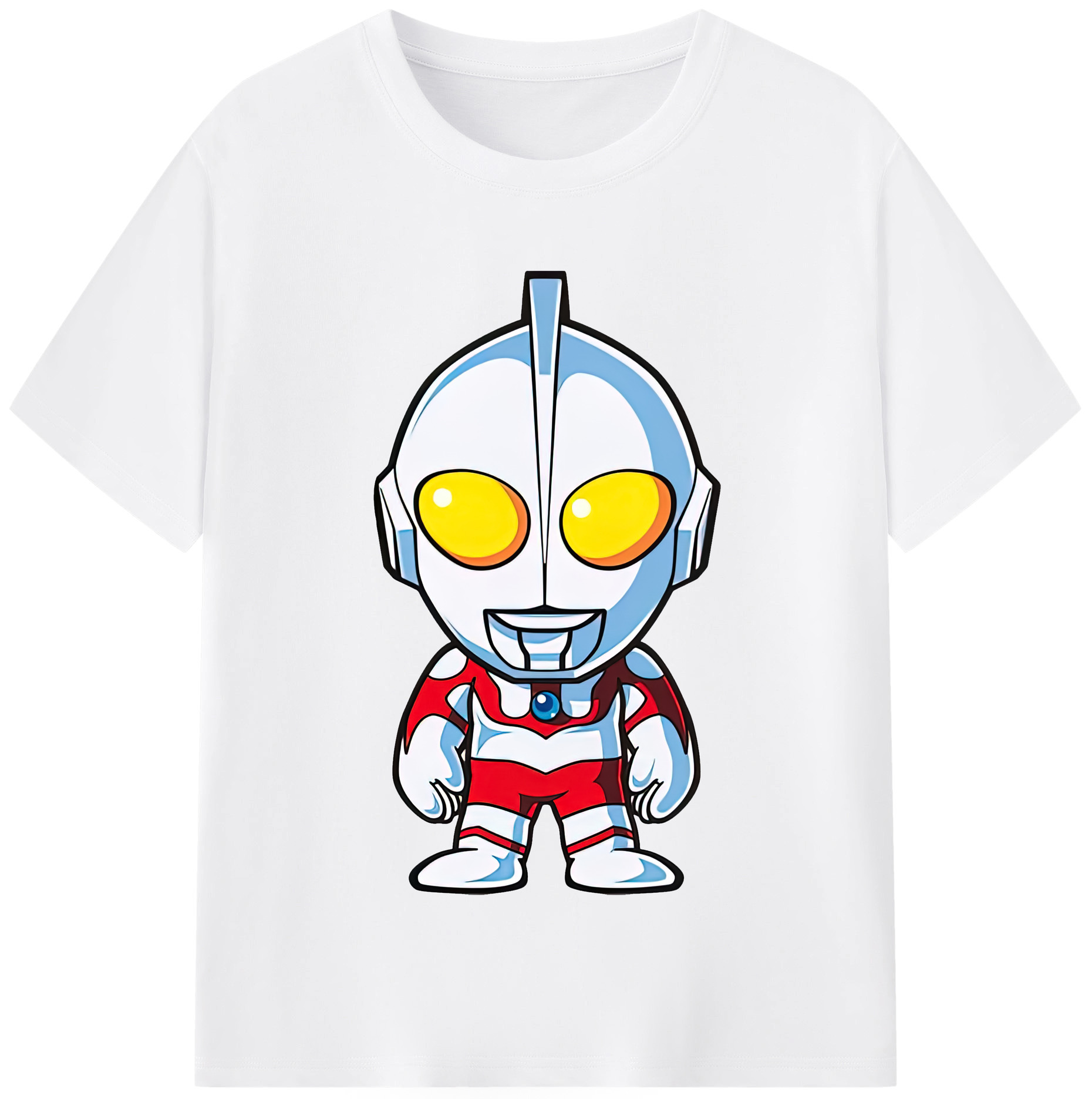 （画像用） ウルトラマン Ultraman 綿100％半袖Tシャツ（フロントプリント）