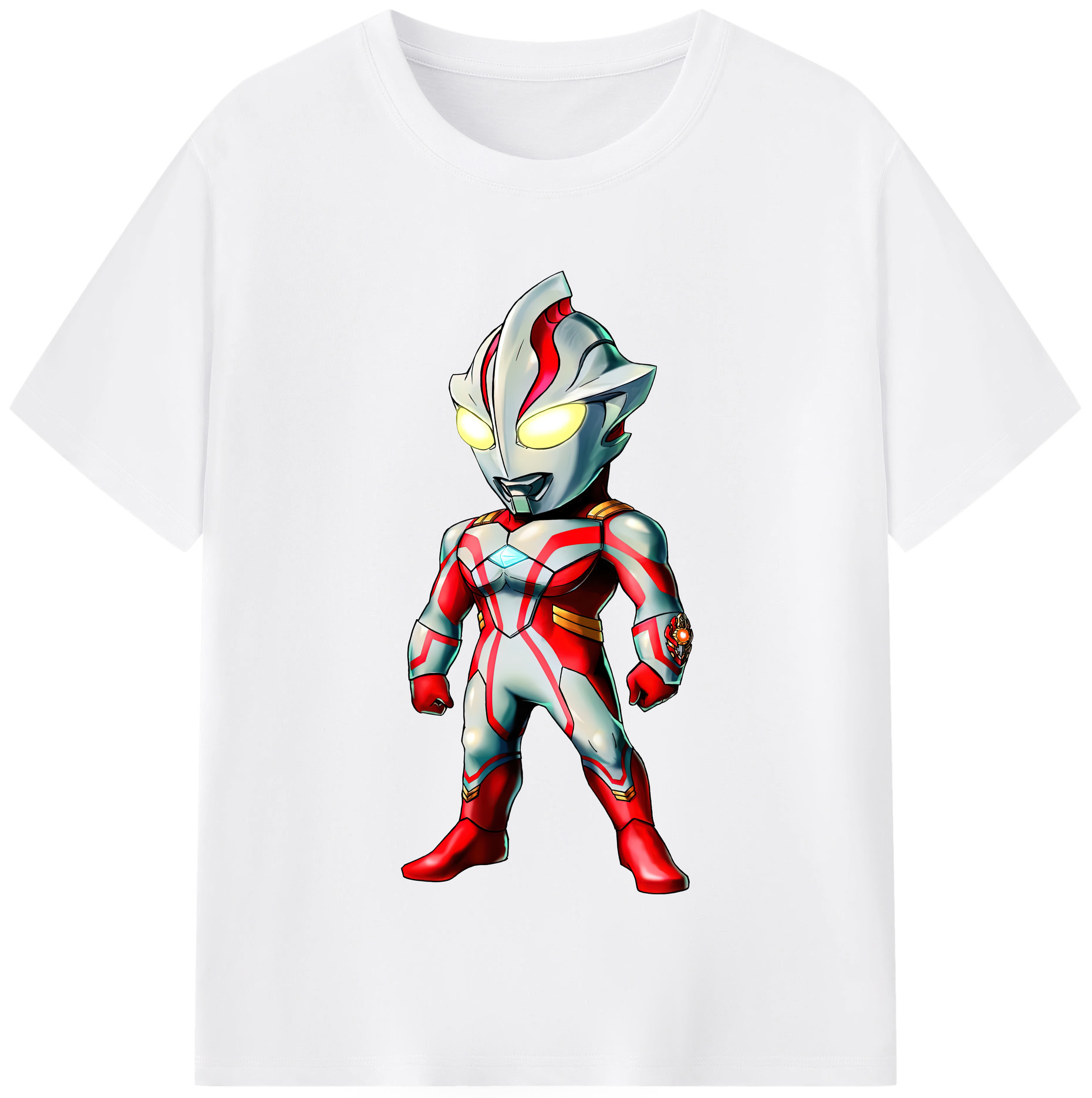 （画像用） ウルトラマン Ultraman 綿100％半袖Tシャツ（フロントプリント）