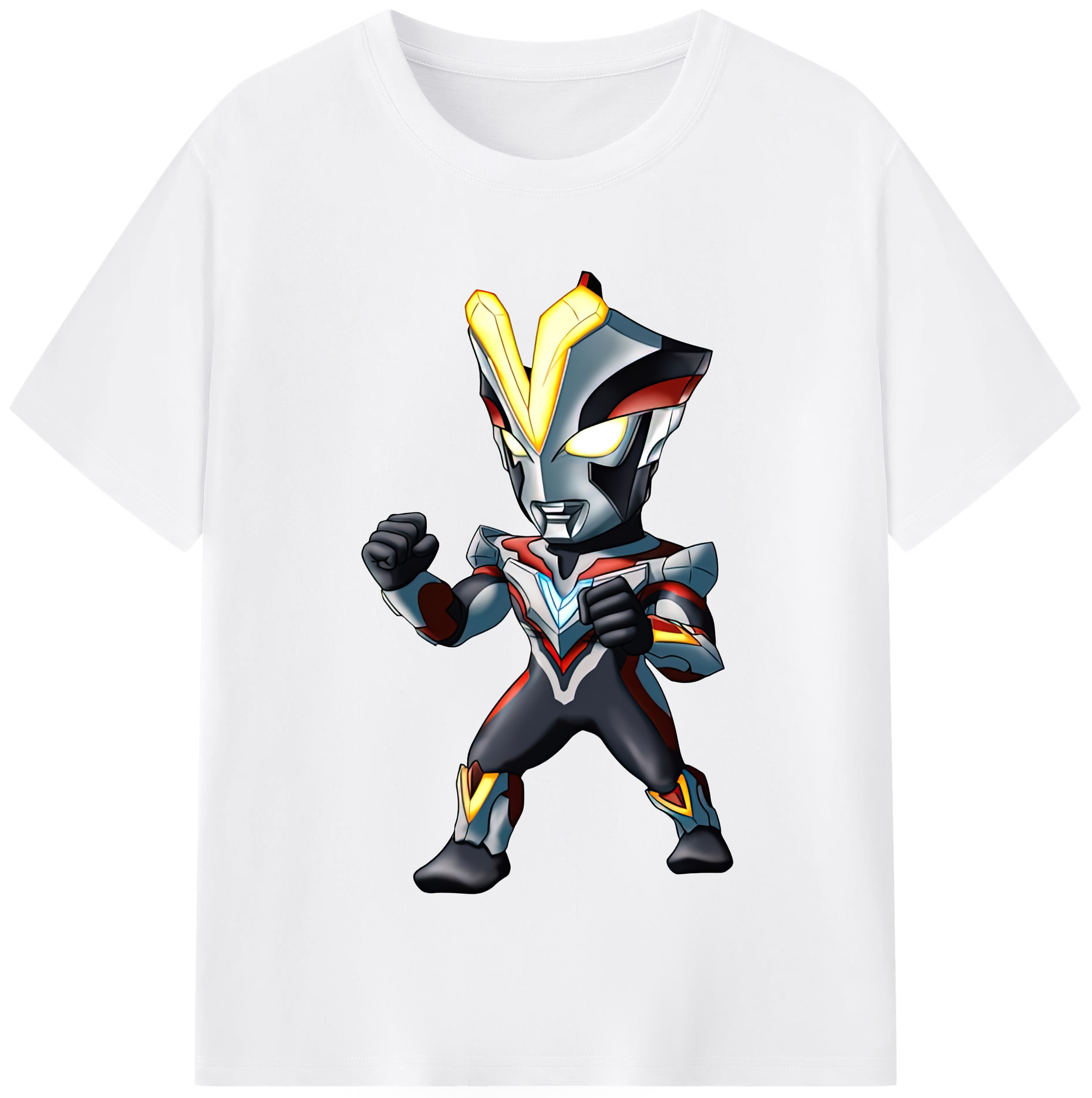 （画像用） ウルトラマン Ultraman 綿100％半袖Tシャツ（フロントプリント）