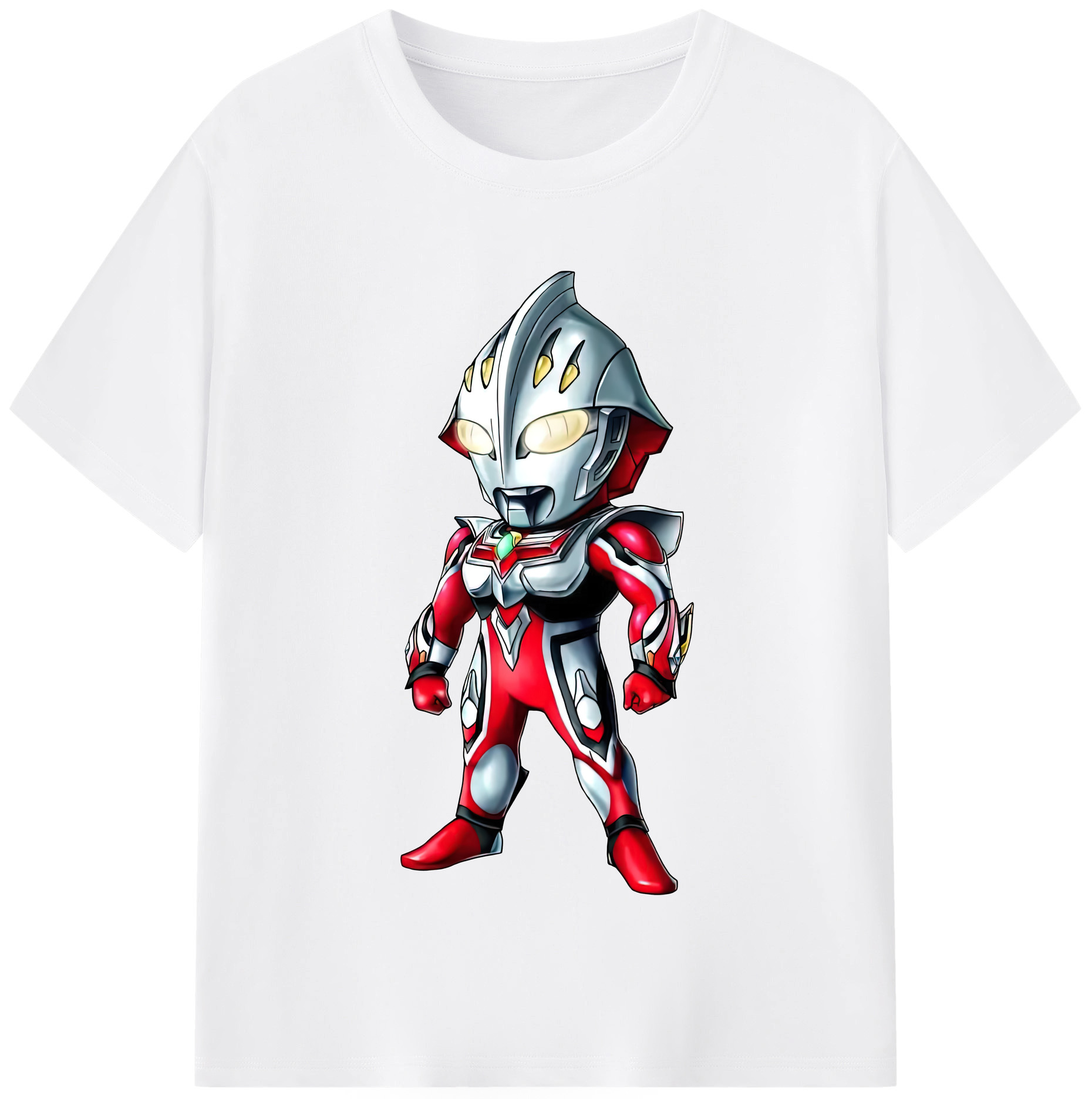 （画像用） ウルトラマン Ultraman 綿100％半袖Tシャツ（フロントプリント）