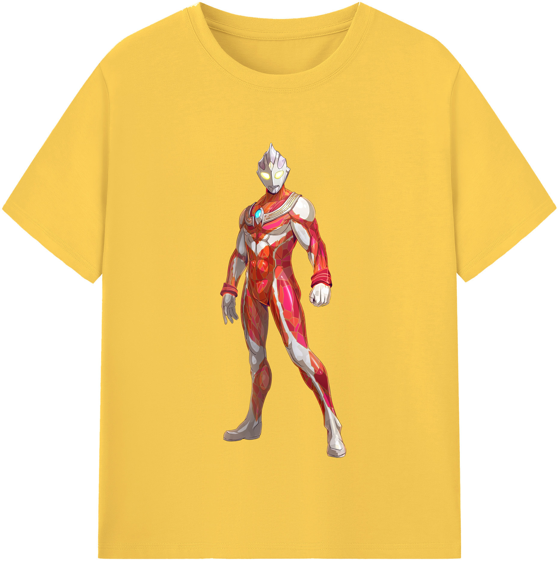 （画像用） ウルトラマン Ultraman 綿100％半袖Tシャツ（フロントプリント）