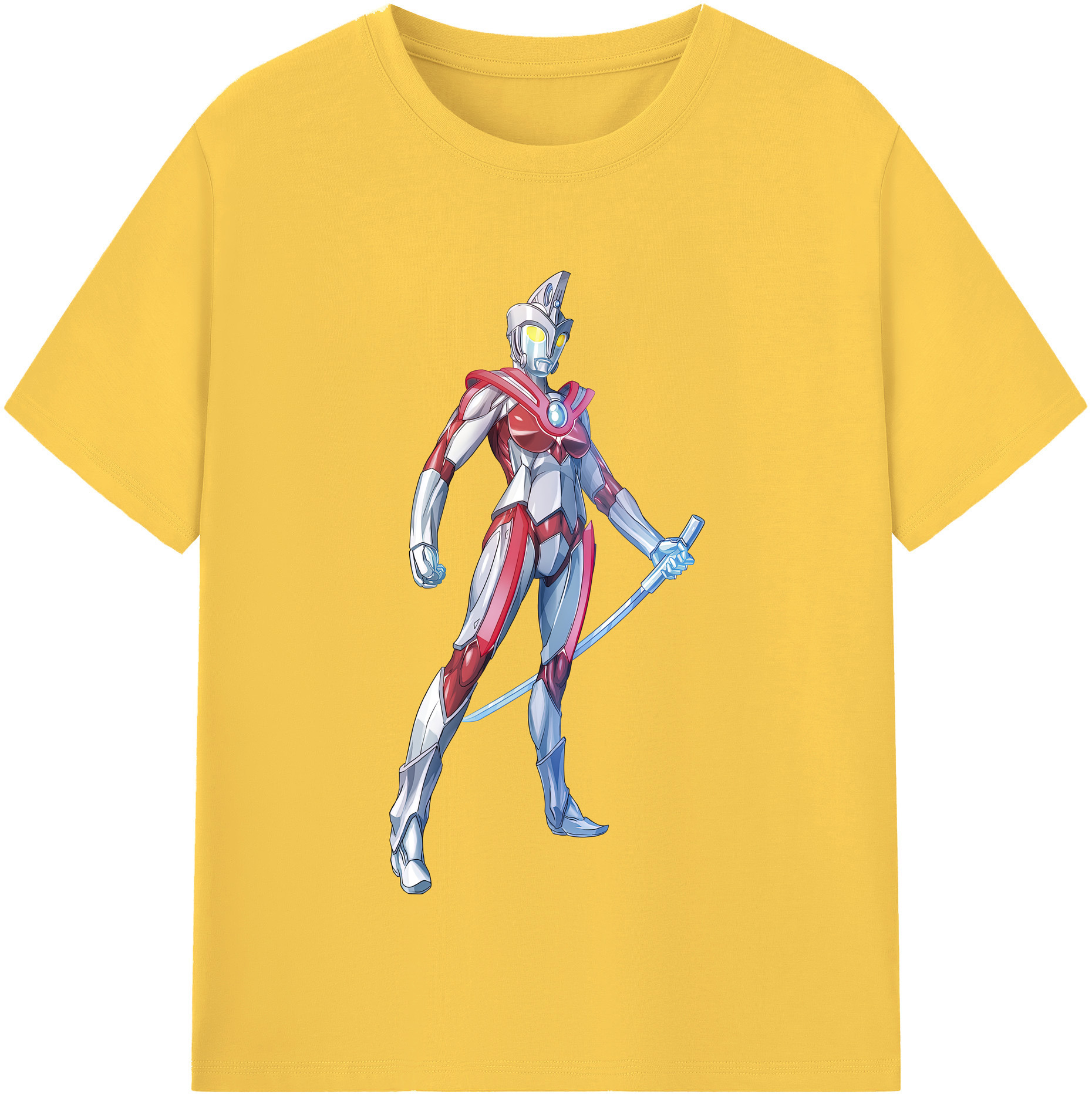 （画像用） ウルトラマン Ultraman 綿100％半袖Tシャツ（フロントプリント）
