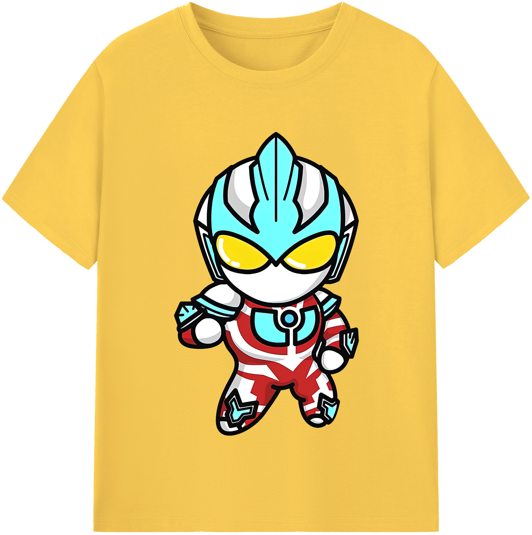 （画像用） ウルトラマン Ultraman 綿100％半袖Tシャツ（フロントプリント）