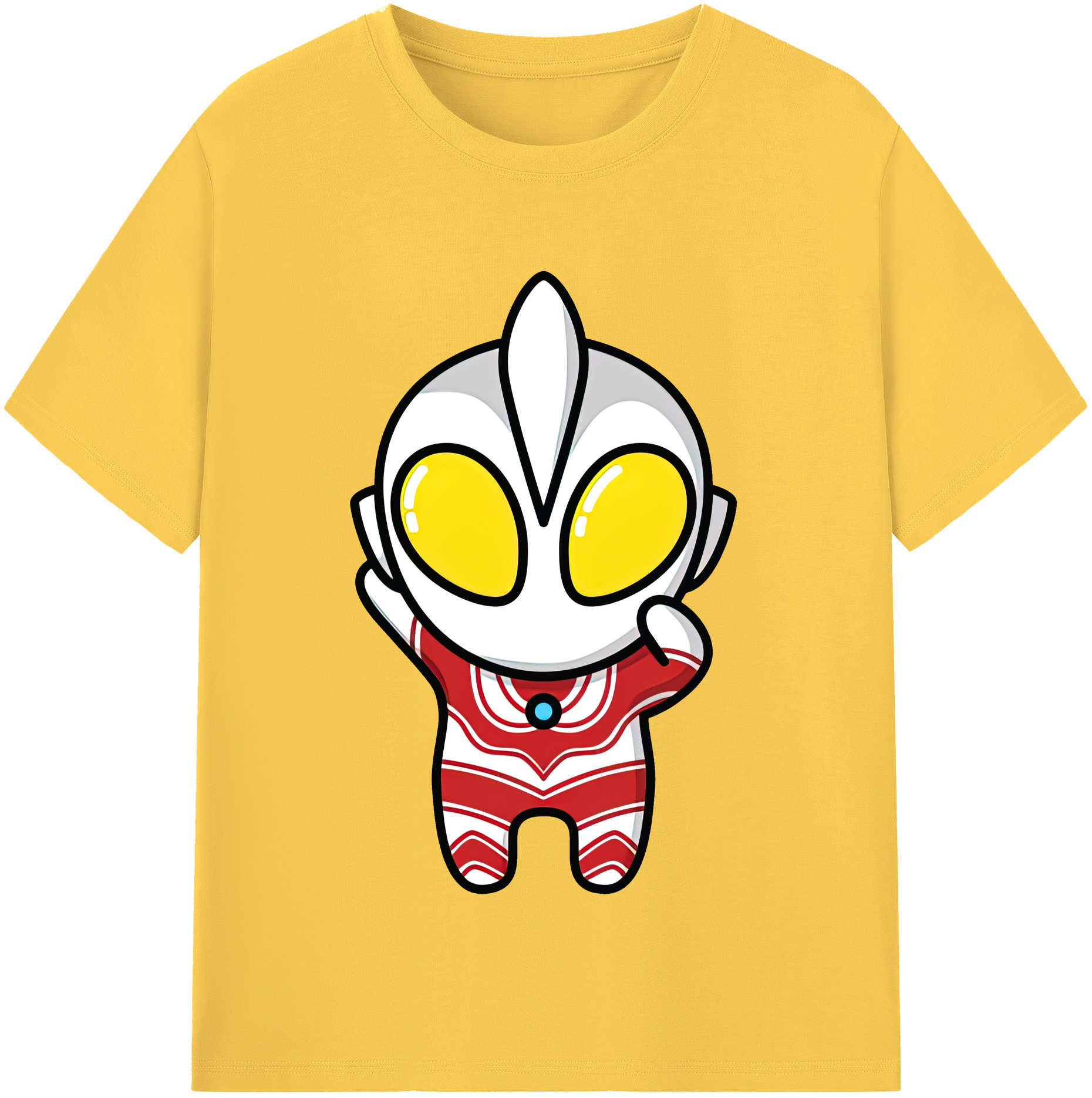 （画像用） ウルトラマン Ultraman 綿100％半袖Tシャツ（フロントプリント）