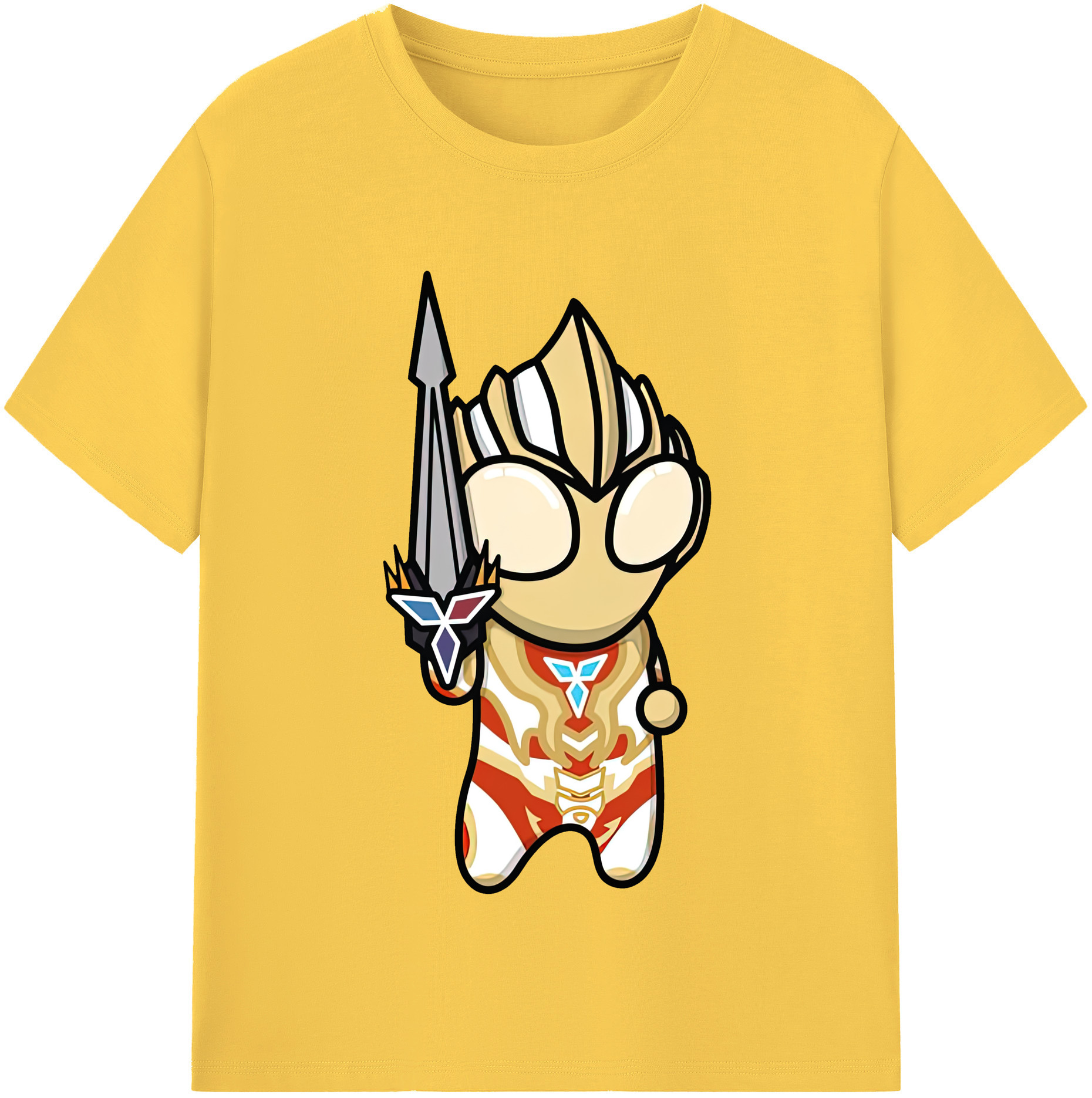 （画像用） ウルトラマン Ultraman 綿100％半袖Tシャツ（フロントプリント）