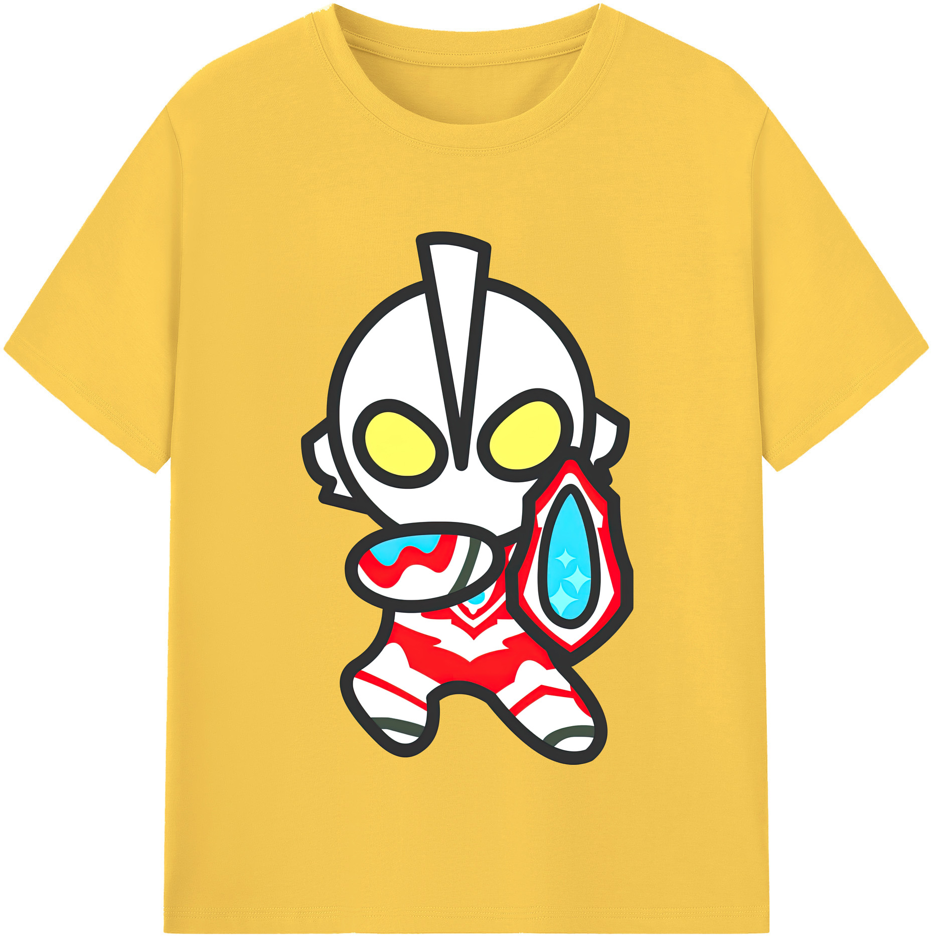 （画像用） ウルトラマン Ultraman 綿100％半袖Tシャツ（フロントプリント）