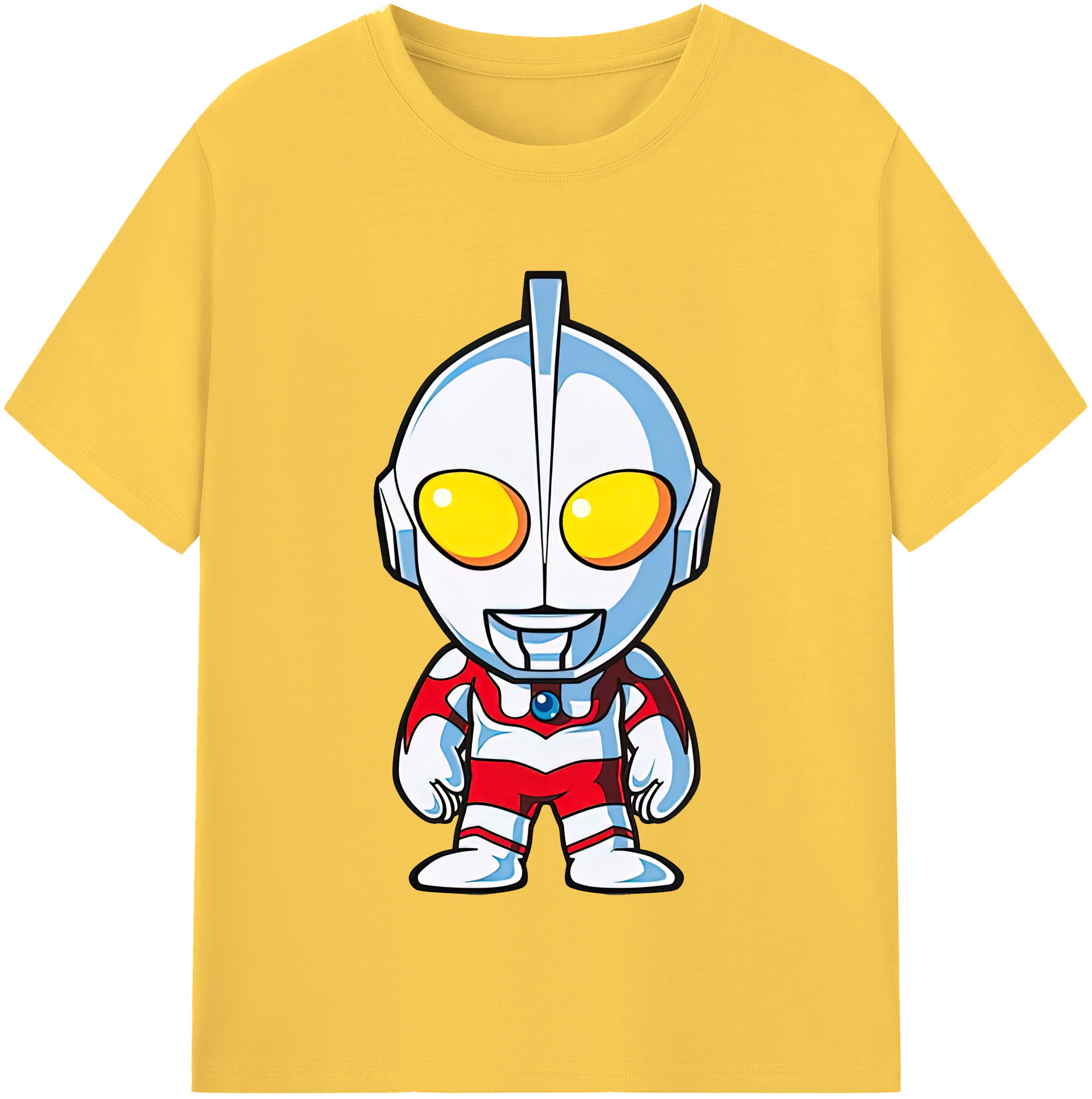 （画像用） ウルトラマン Ultraman 綿100％半袖Tシャツ（フロントプリント）