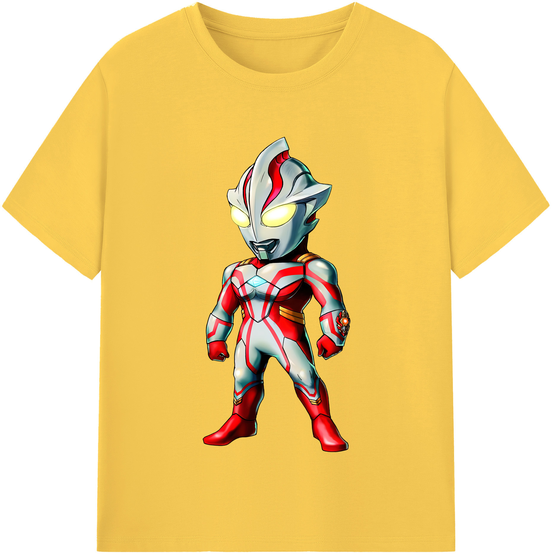 （画像用） ウルトラマン Ultraman 綿100％半袖Tシャツ（フロントプリント）