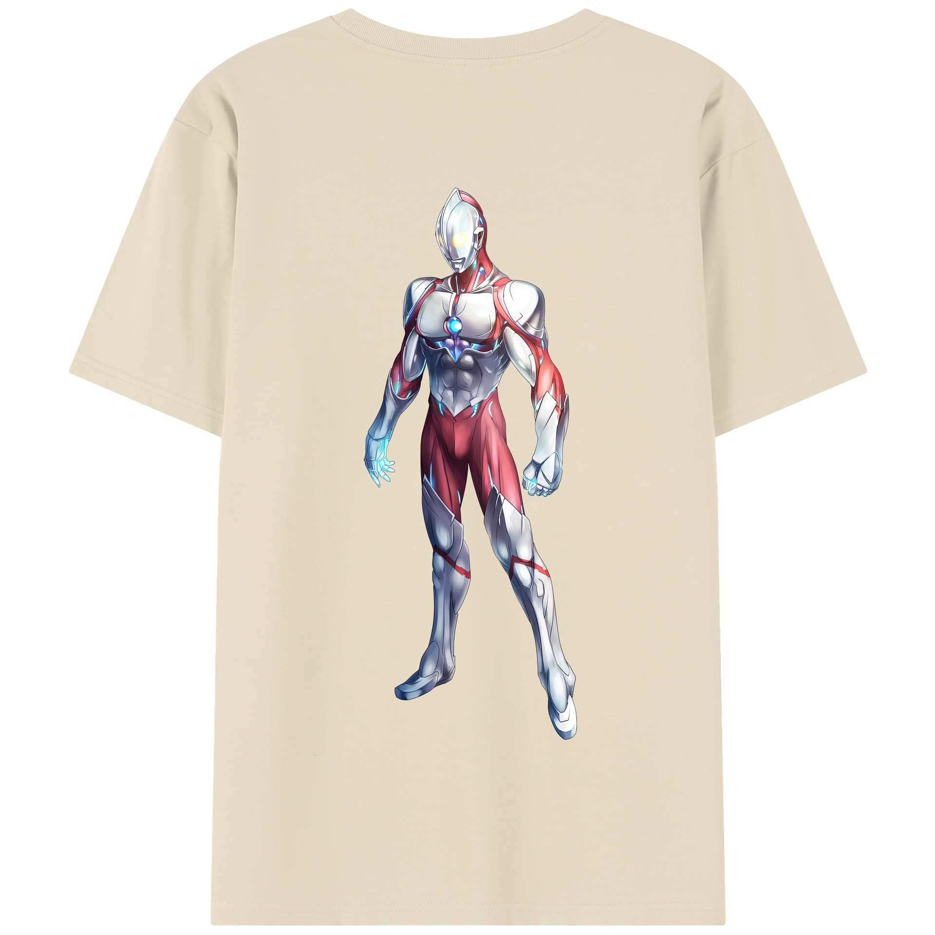 （画像用） ウルトラマン Ultraman 綿100％半袖Tシャツ（背面プリント）