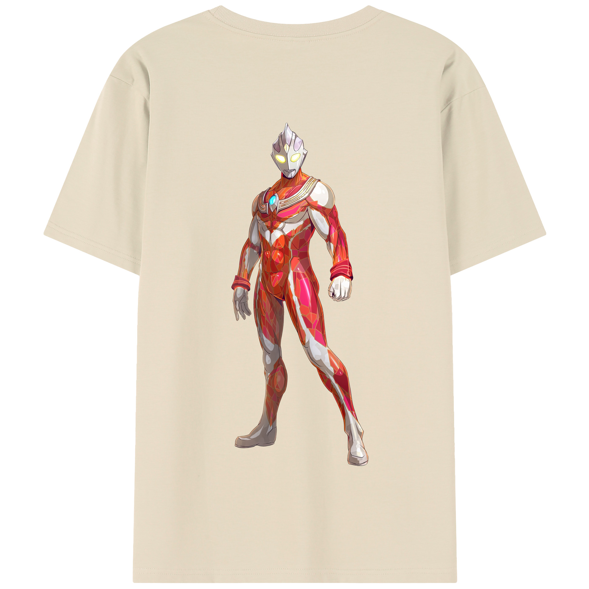 （画像用） ウルトラマン Ultraman 綿100％半袖Tシャツ（背面プリント）
