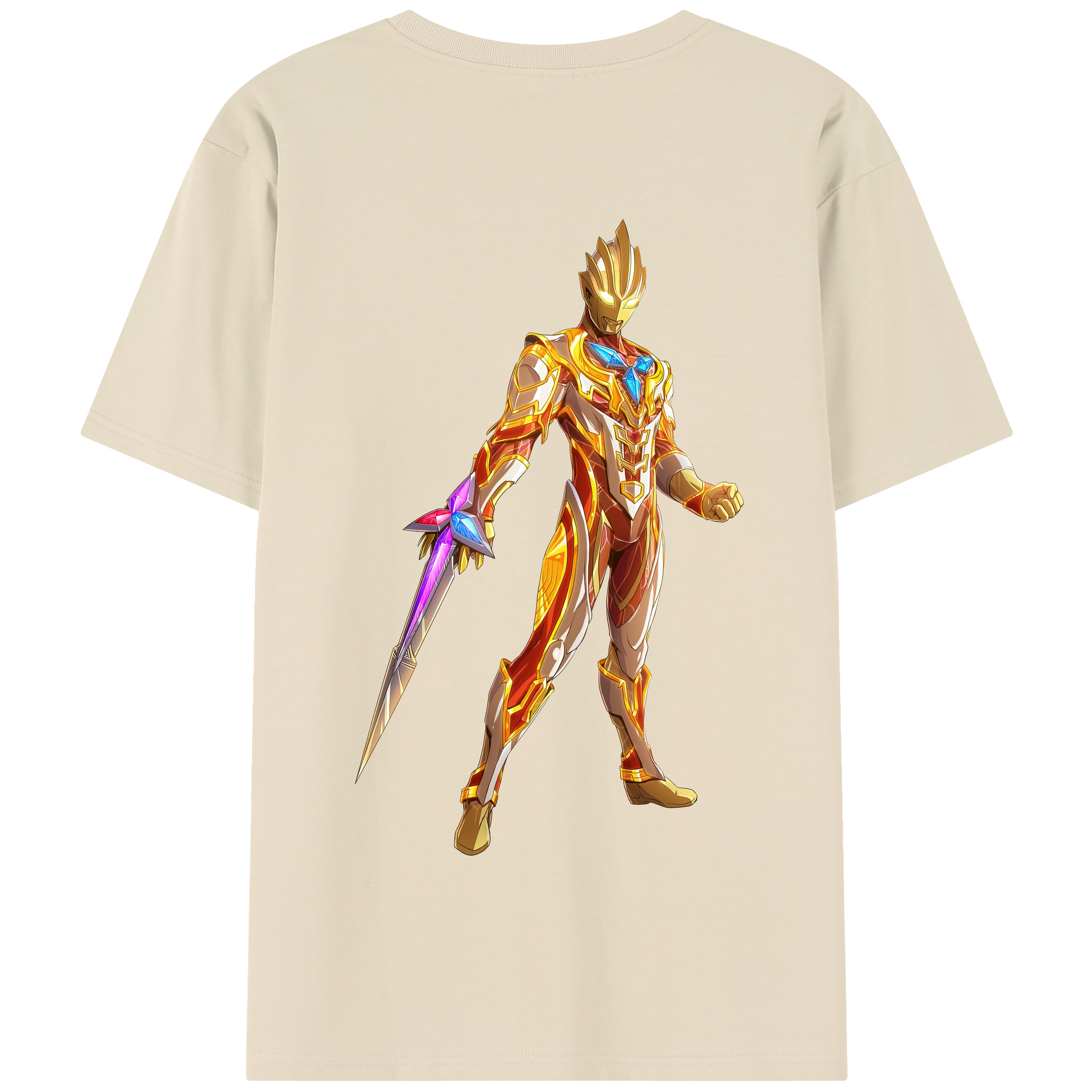 （画像用） ウルトラマン Ultraman 綿100％半袖Tシャツ（背面プリント）