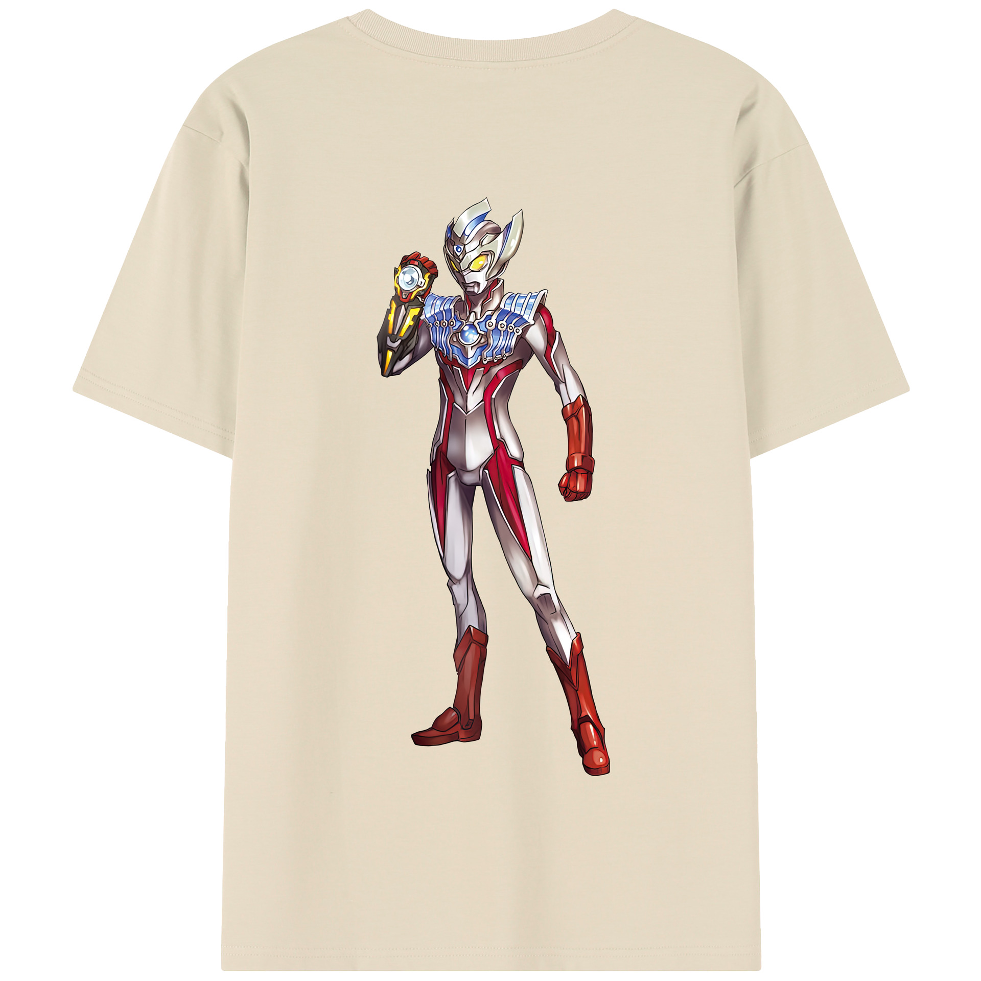 （画像用） ウルトラマン Ultraman 綿100％半袖Tシャツ（背面プリント）