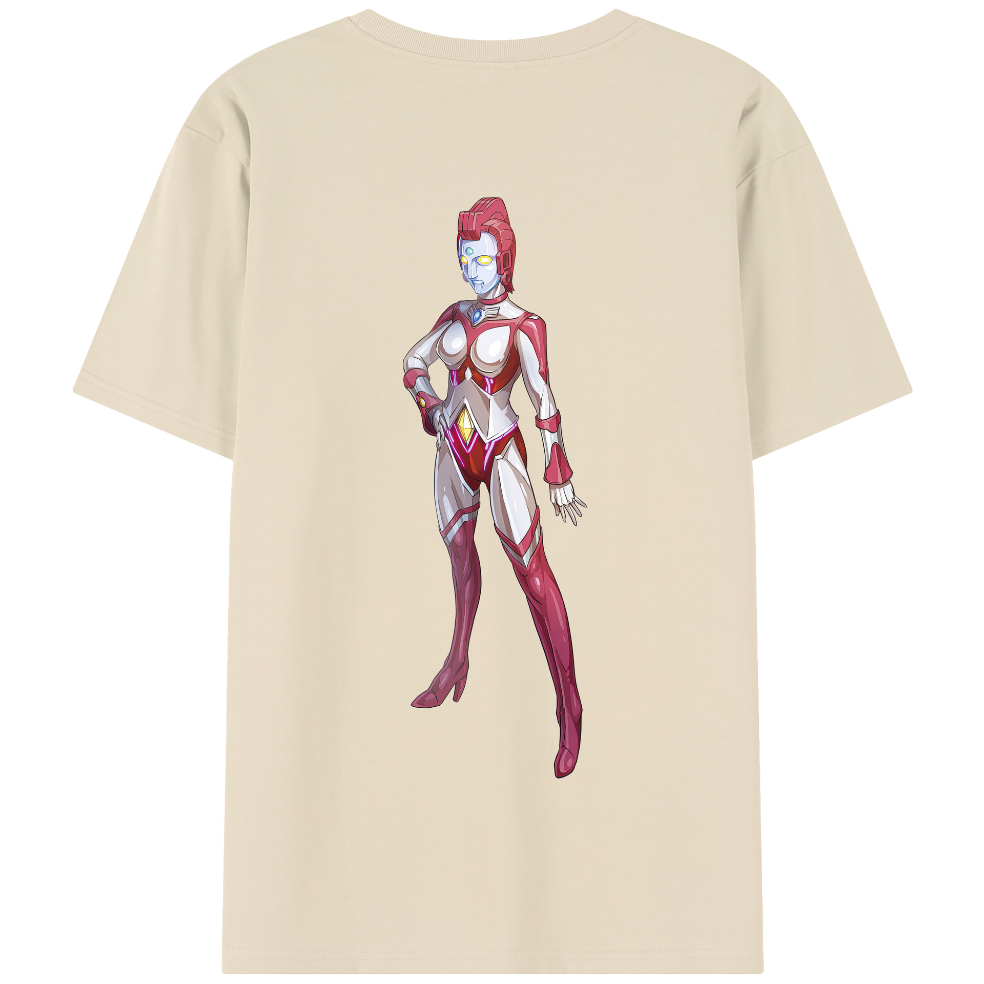 （画像用） ウルトラマン Ultraman 綿100％半袖Tシャツ（背面プリント）