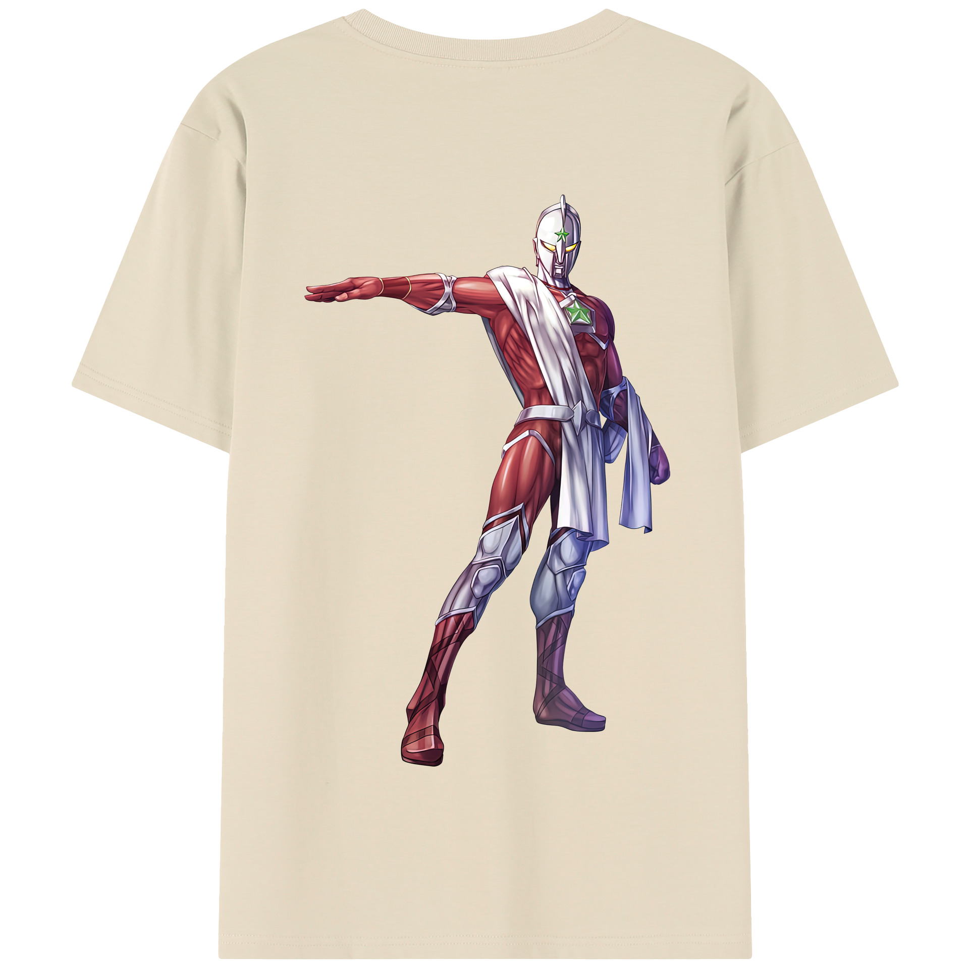 （画像用） ウルトラマン Ultraman 綿100％半袖Tシャツ（背面プリント）
