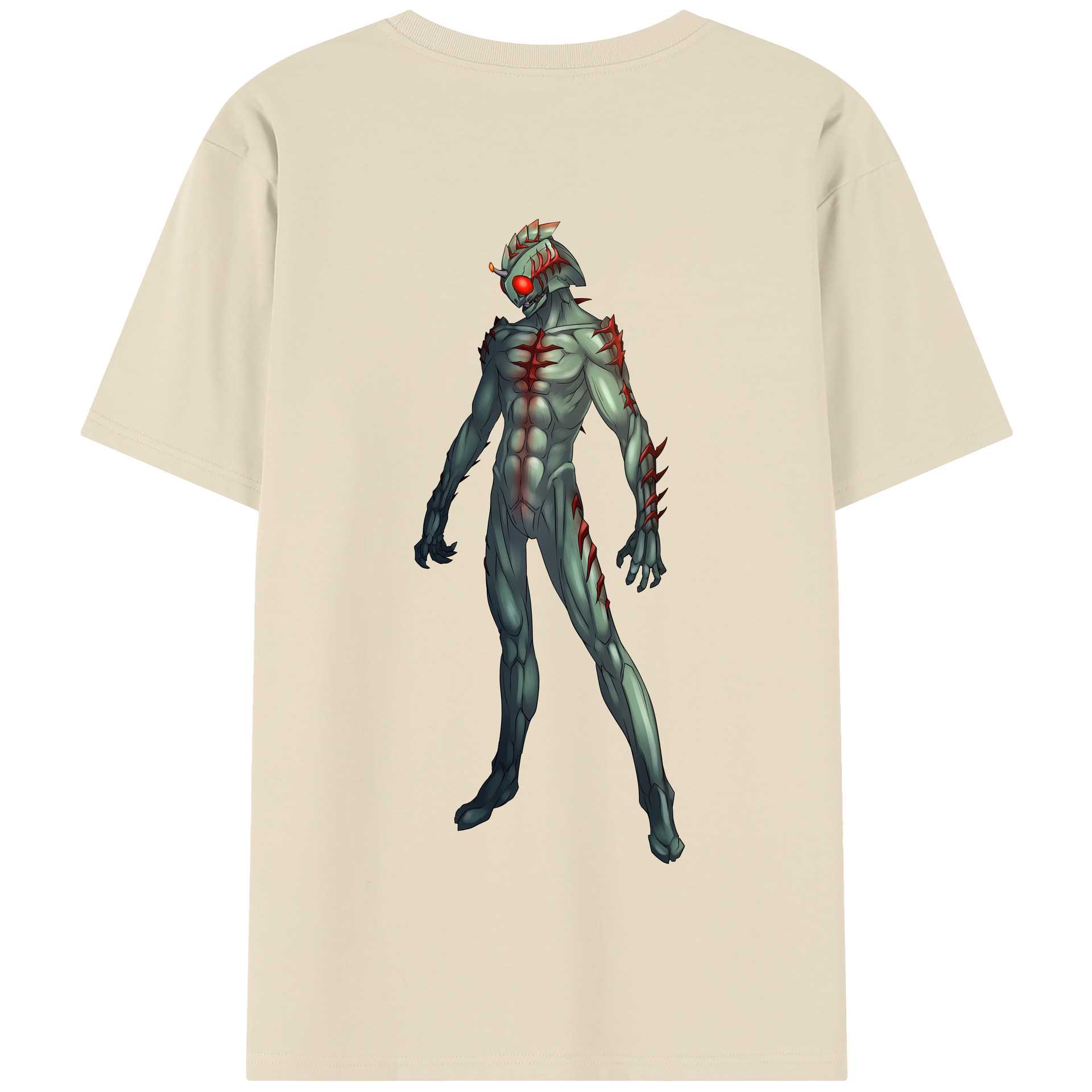 （画像用） ウルトラマン Ultraman 綿100％半袖Tシャツ（背面プリント）