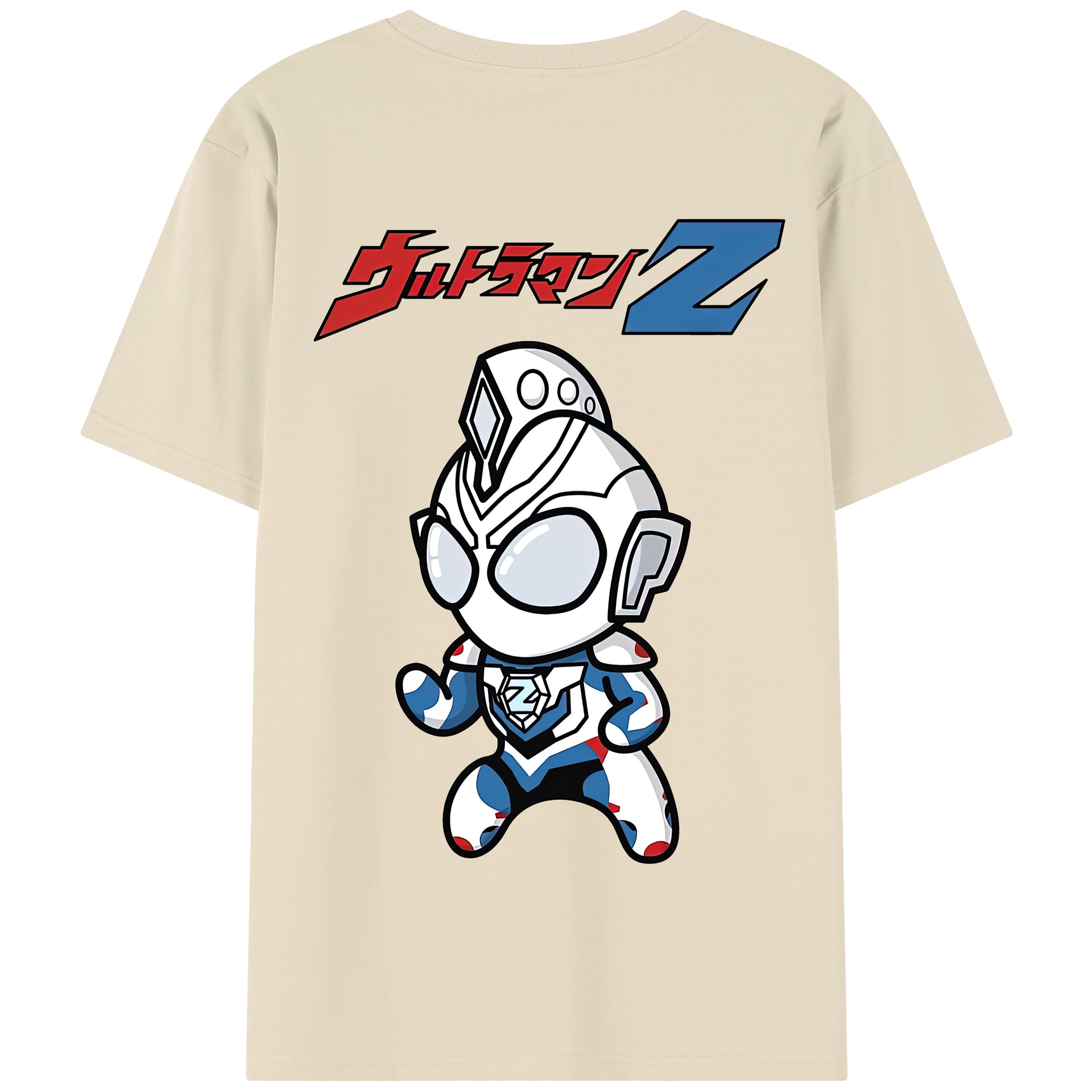 （画像用） ウルトラマン Ultraman 綿100％半袖Tシャツ（背面プリント）