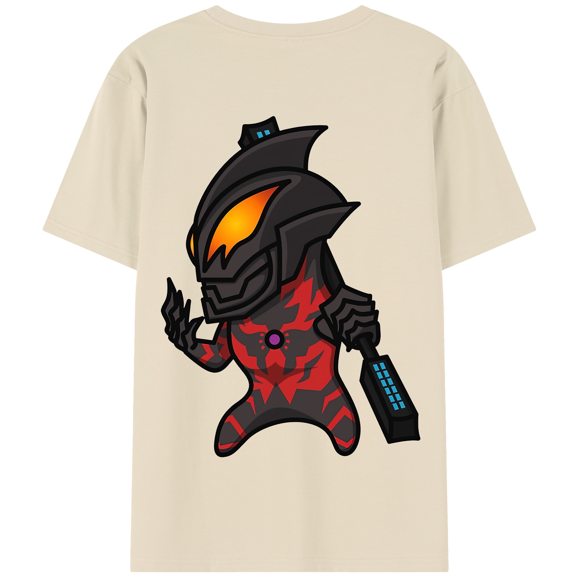 （画像用） ウルトラマン Ultraman 綿100％半袖Tシャツ（背面プリント）