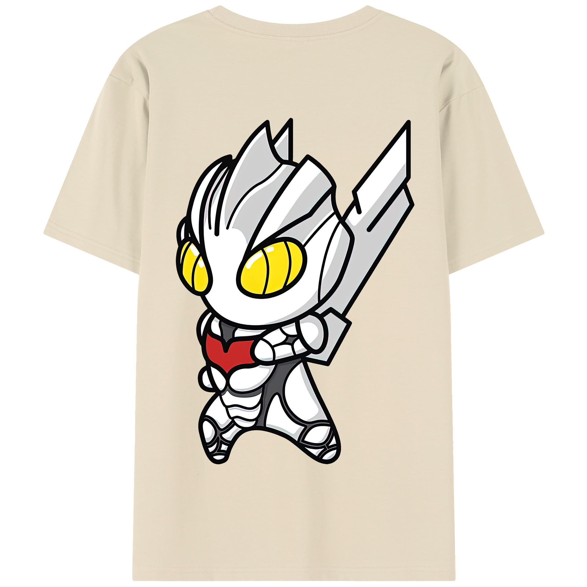 （画像用） ウルトラマン Ultraman 綿100％半袖Tシャツ（背面プリント）