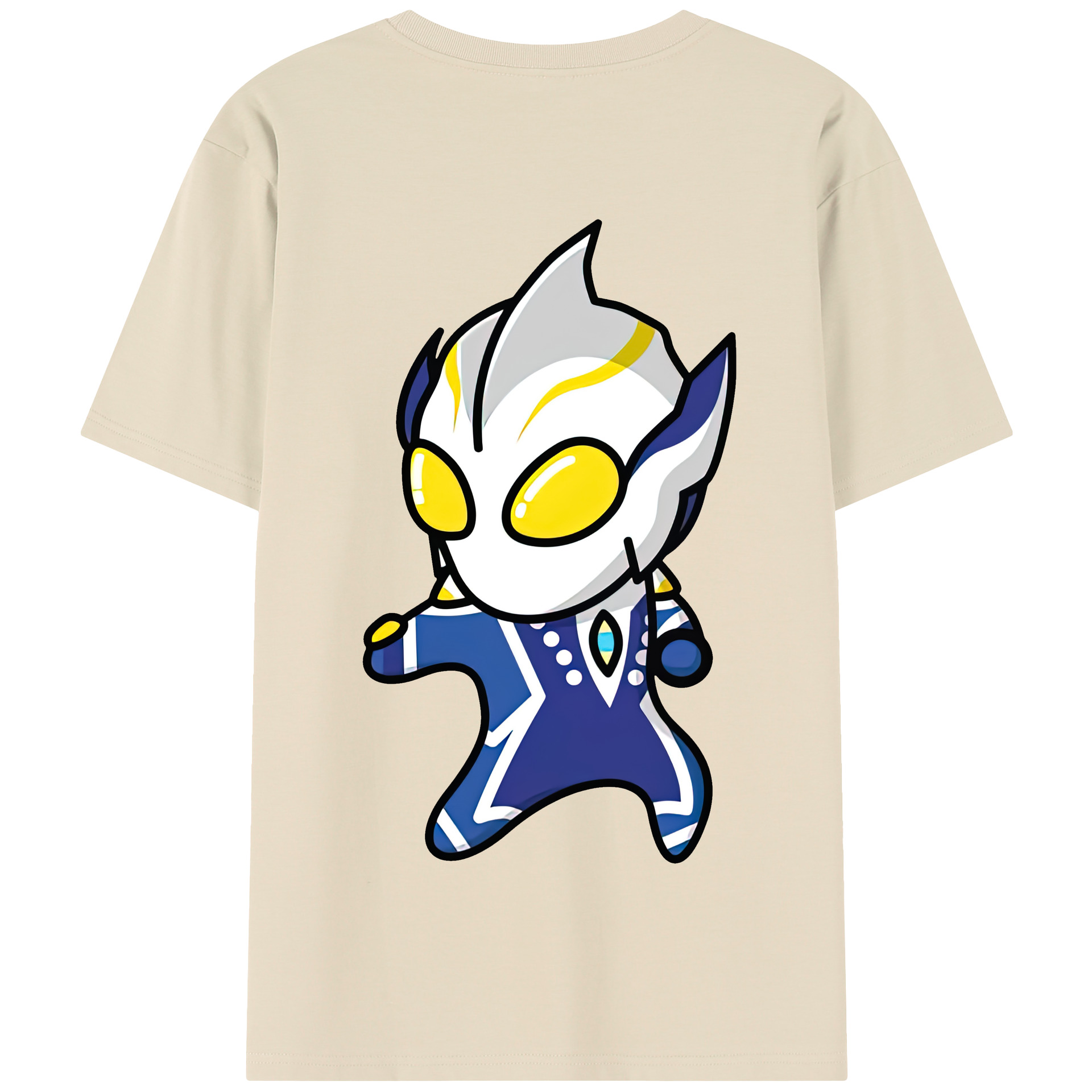 （画像用） ウルトラマン Ultraman 綿100％半袖Tシャツ（背面プリント）