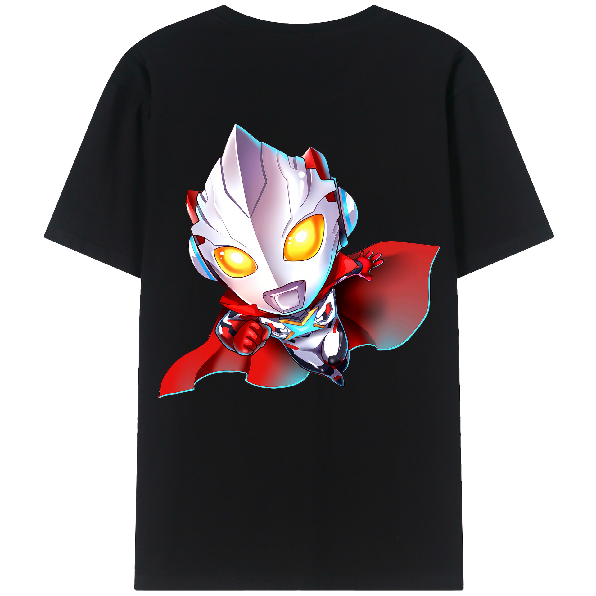 （画像用） ウルトラマン Ultraman 綿100％半袖Tシャツ（背面プリント）