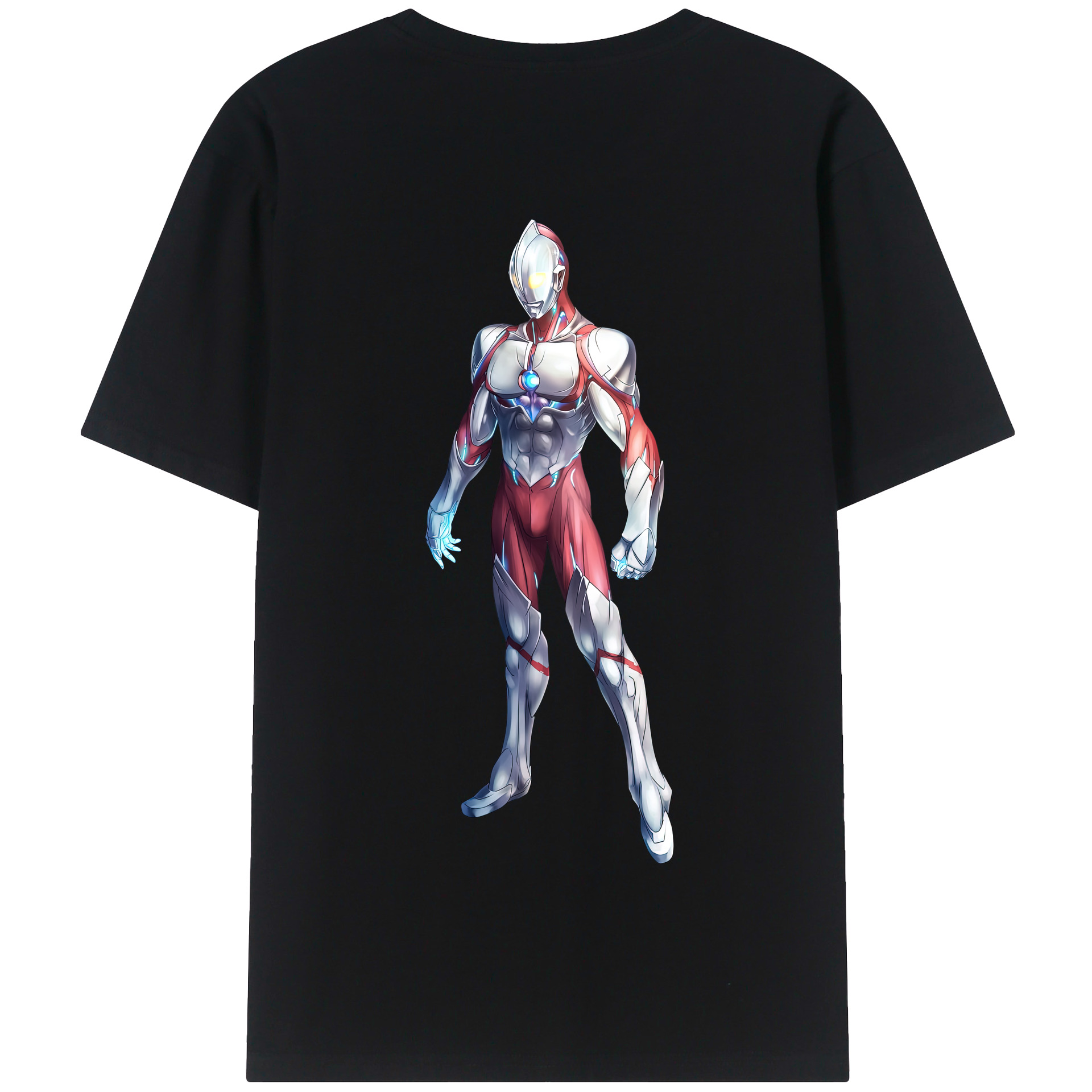 （画像用） ウルトラマン Ultraman 綿100％半袖Tシャツ（背面プリント）