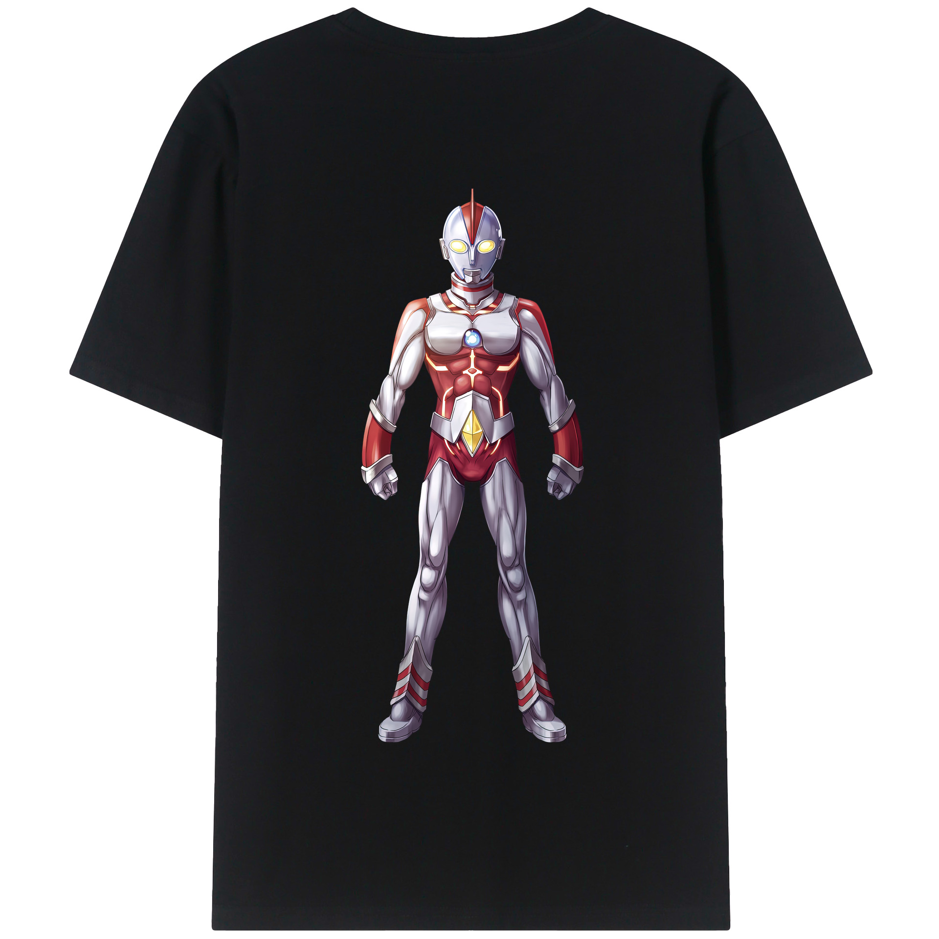 （画像用） ウルトラマン Ultraman 綿100％半袖Tシャツ（背面プリント）