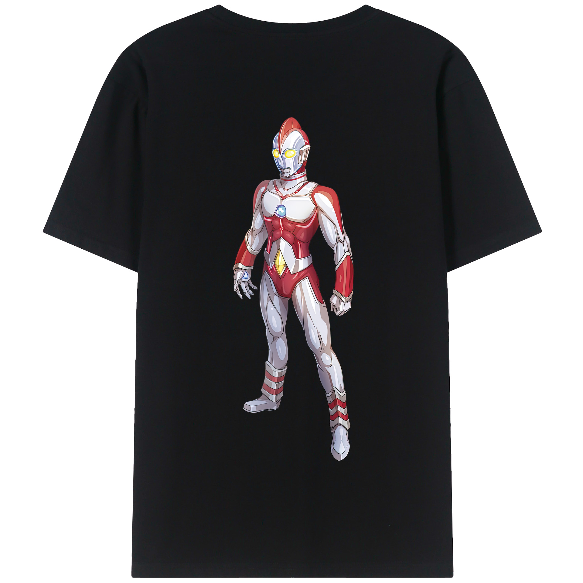 （画像用） ウルトラマン Ultraman 綿100％半袖Tシャツ（背面プリント）