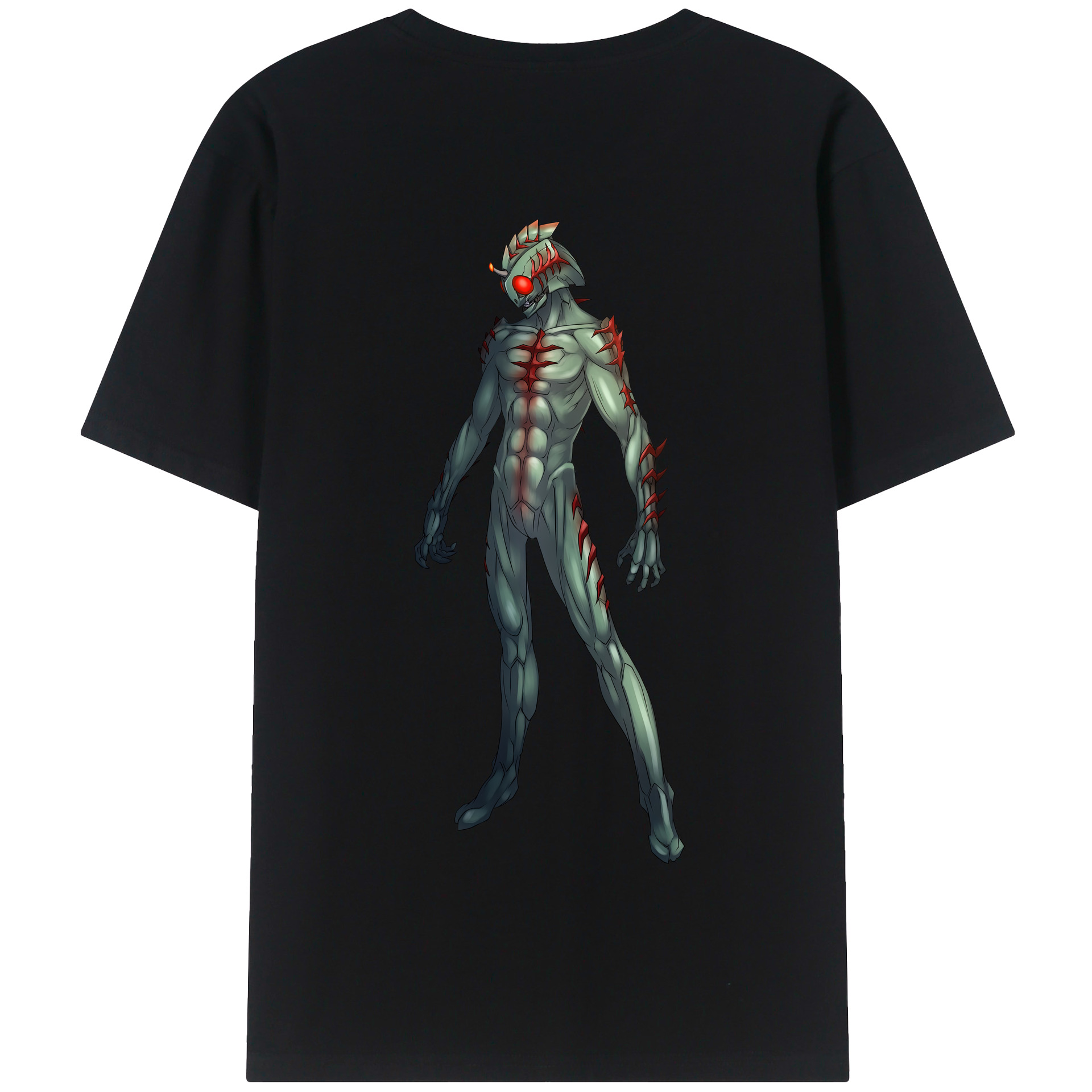 （画像用） ウルトラマン Ultraman 綿100％半袖Tシャツ（背面プリント）