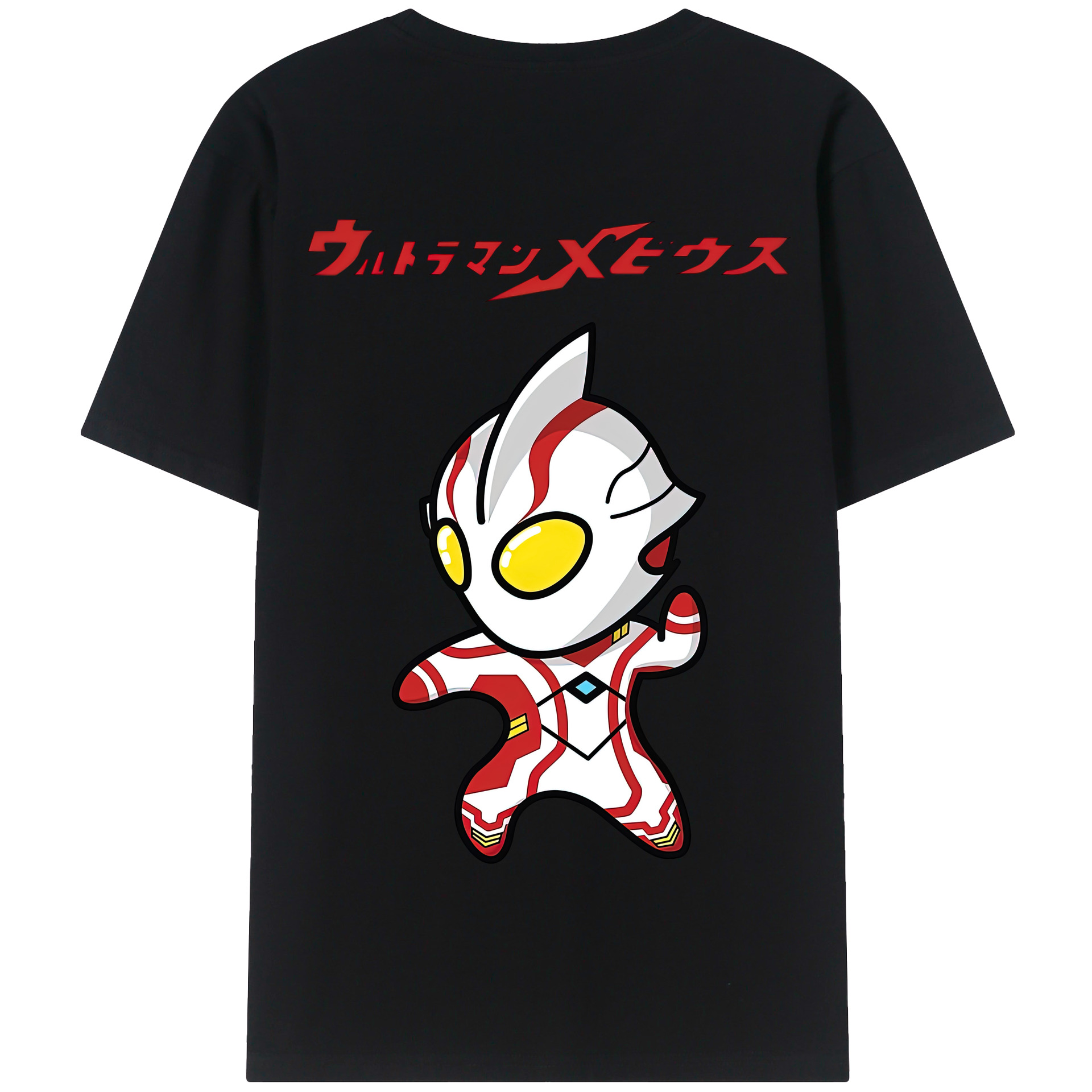 （画像用） ウルトラマン Ultraman 綿100％半袖Tシャツ（背面プリント）