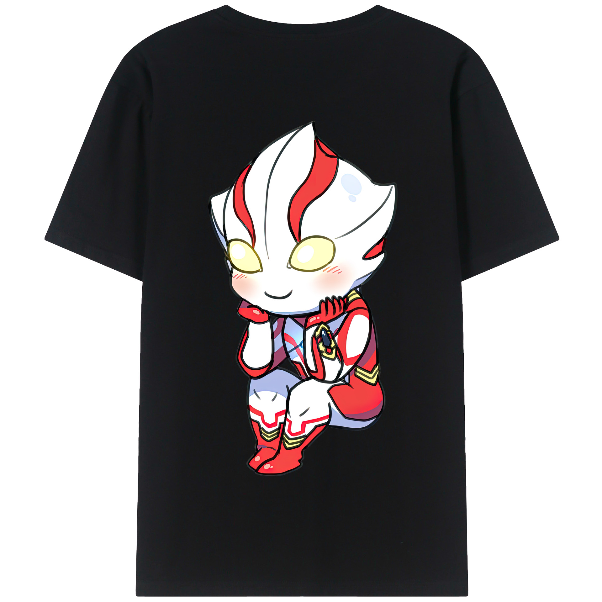 （画像用） ウルトラマン Ultraman 綿100％半袖Tシャツ（背面プリント）