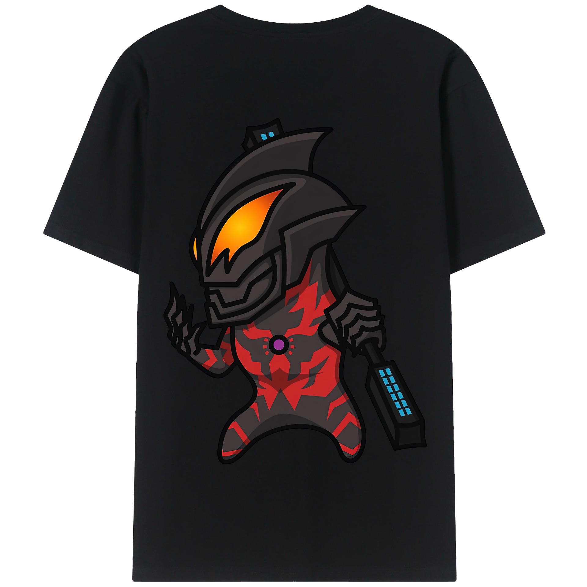 （画像用） ウルトラマン Ultraman 綿100％半袖Tシャツ（背面プリント）