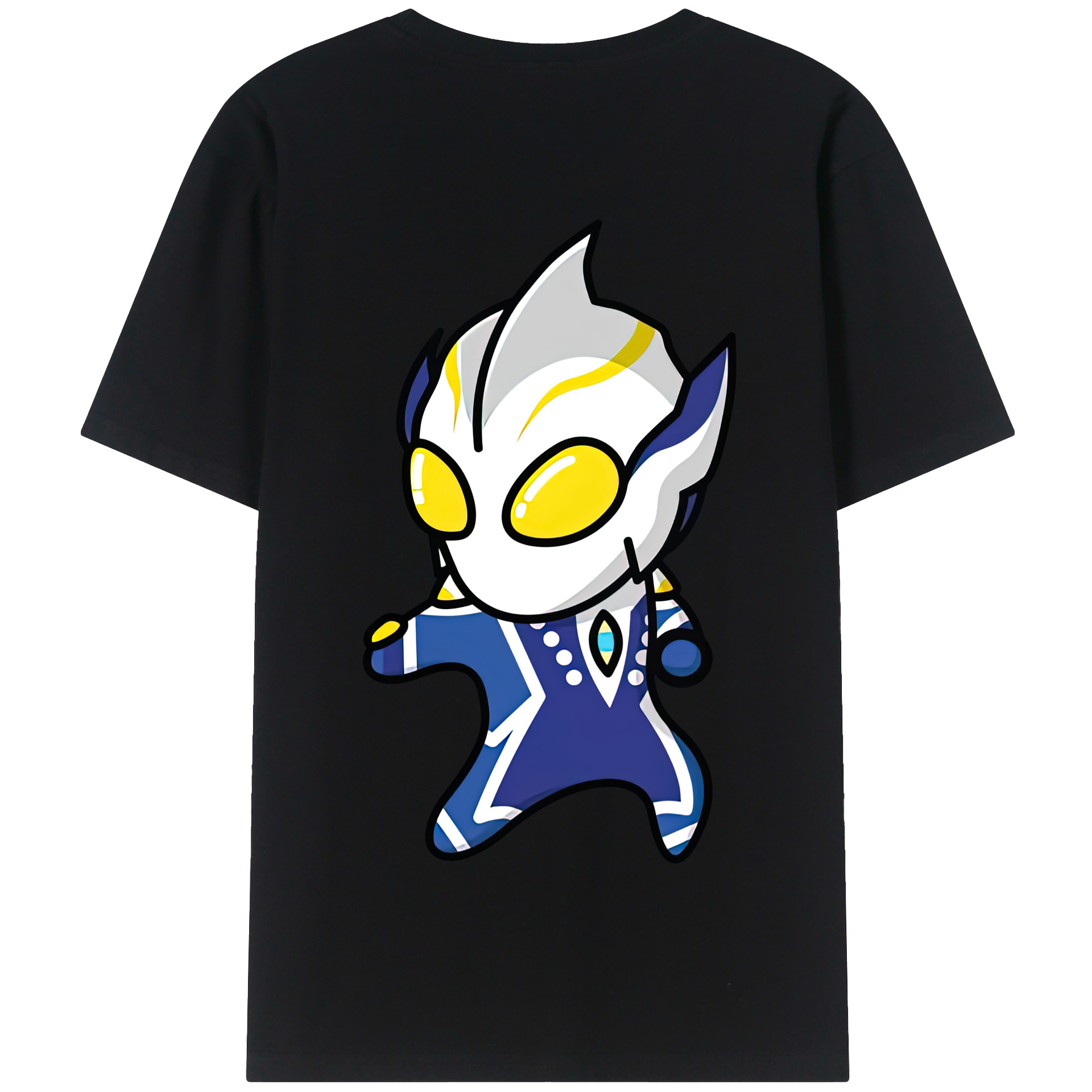 （画像用） ウルトラマン Ultraman 綿100％半袖Tシャツ（背面プリント）