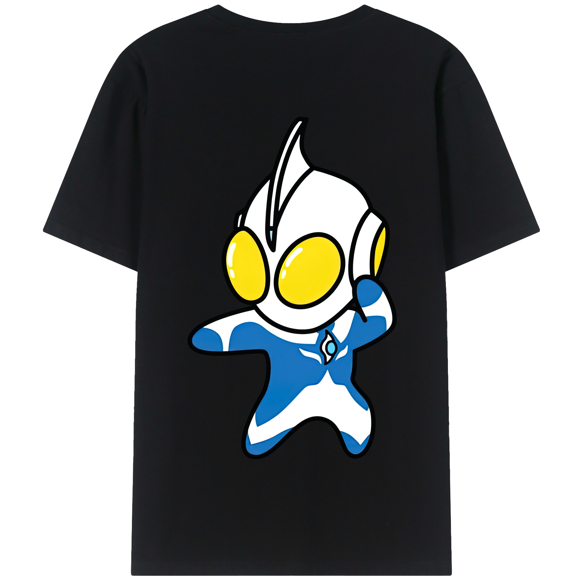 （画像用） ウルトラマン Ultraman 綿100％半袖Tシャツ（背面プリント）