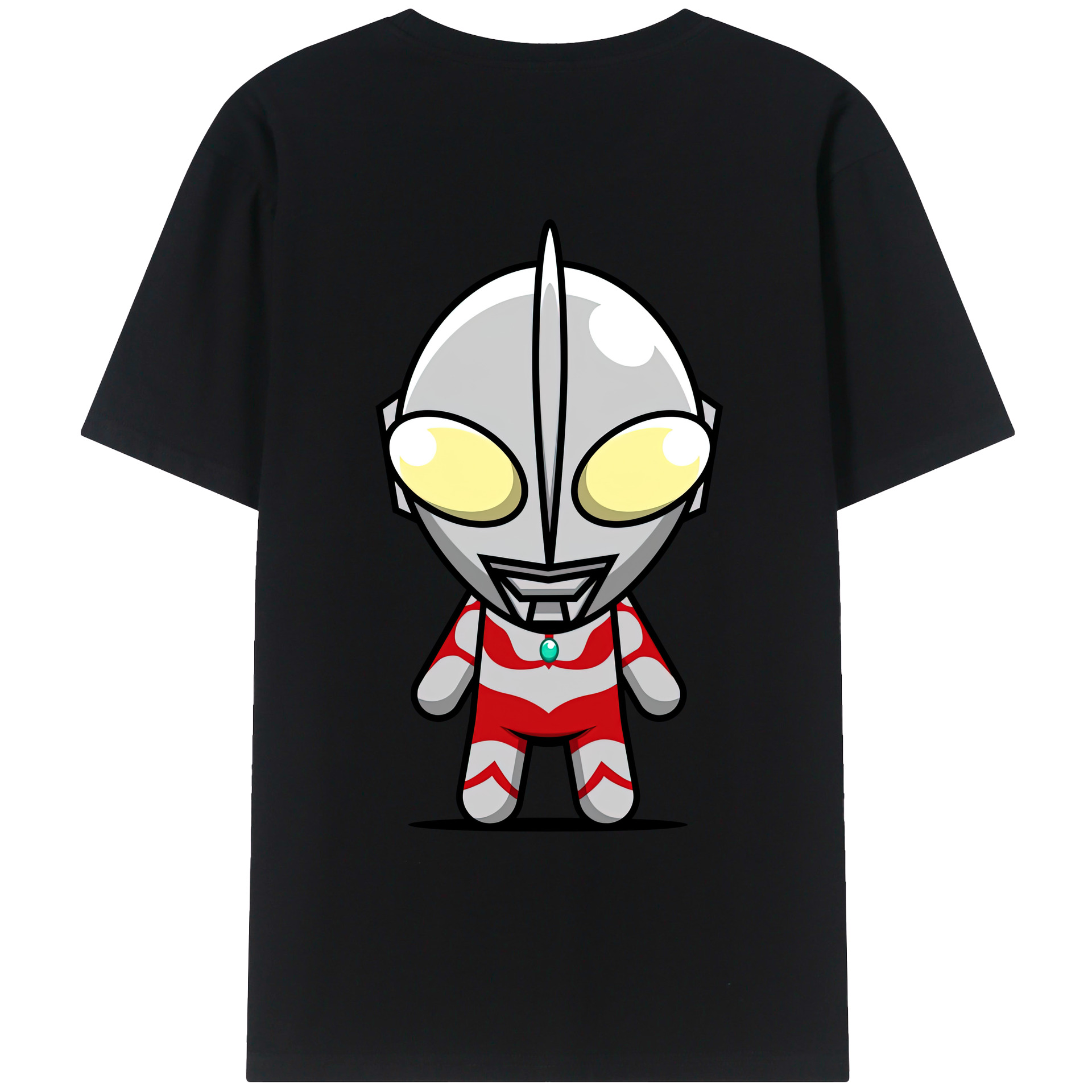 （画像用） ウルトラマン Ultraman 綿100％半袖Tシャツ（背面プリント）