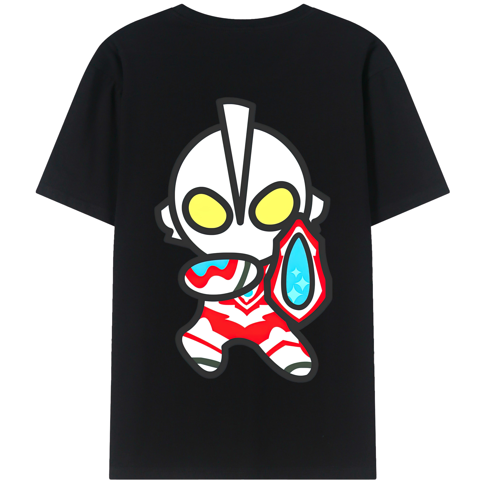 （画像用） ウルトラマン Ultraman 綿100％半袖Tシャツ（背面プリント）