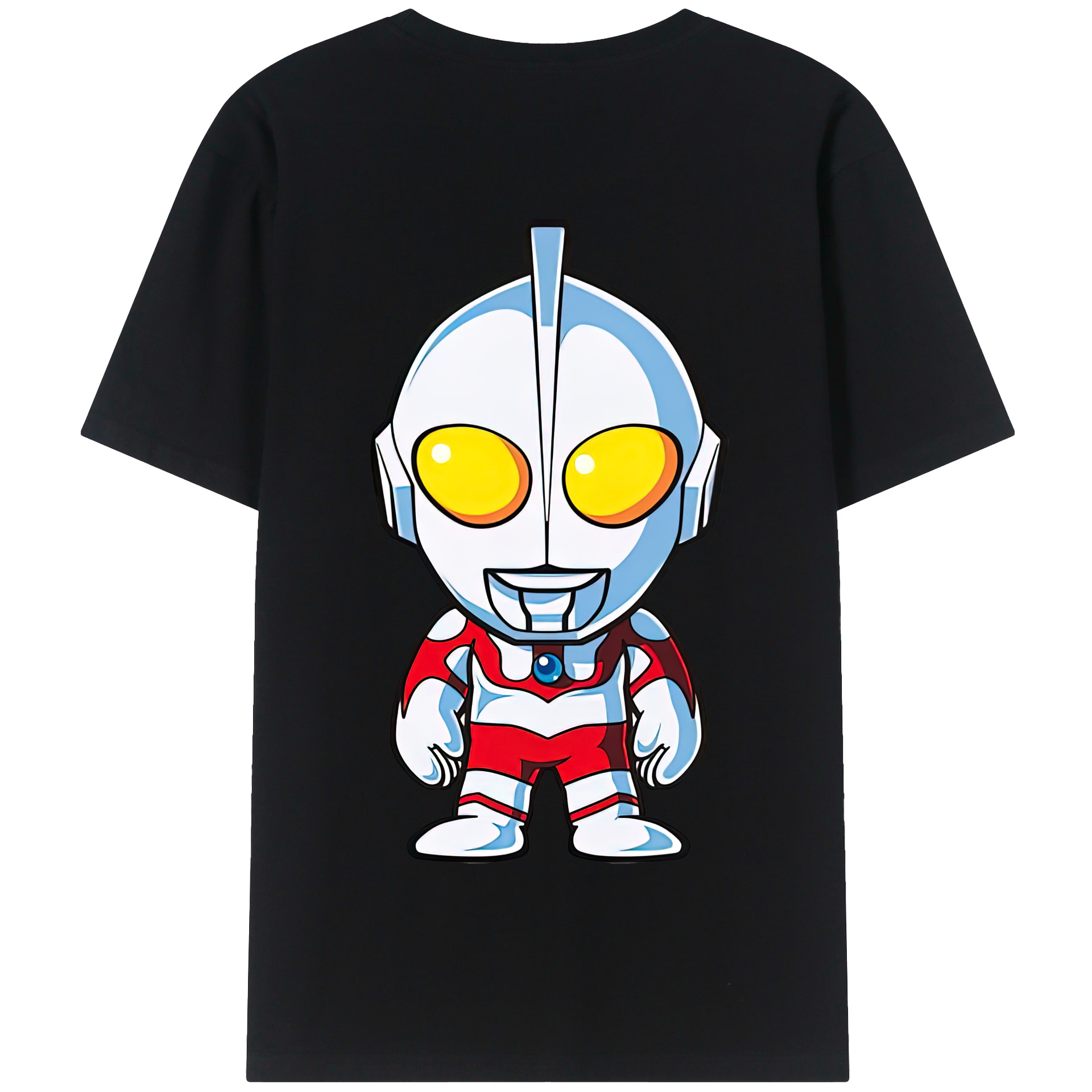（画像用） ウルトラマン Ultraman 綿100％半袖Tシャツ（背面プリント）